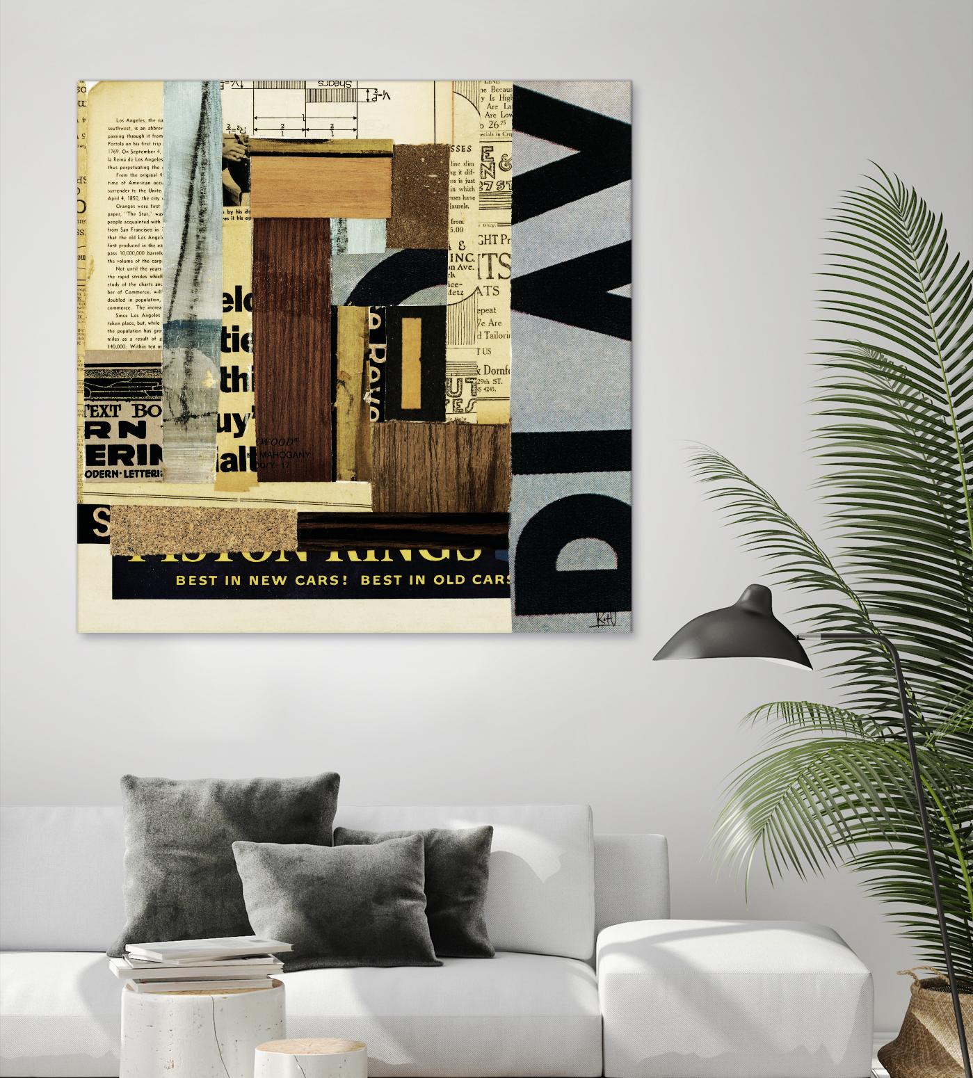 Emerge XIV by Kelsey Hochstatter on GIANT ART - grey contemporary