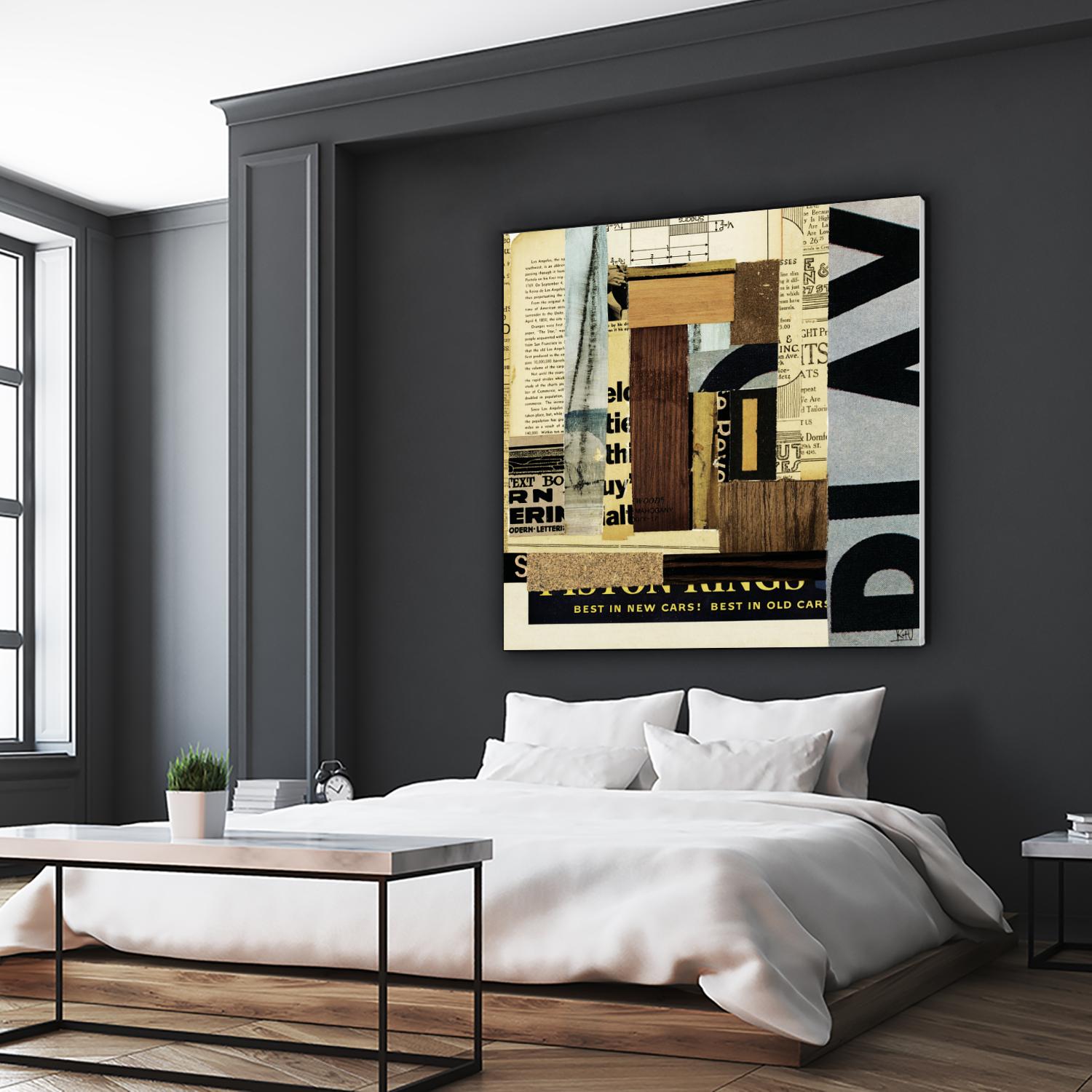 Emerge XIV by Kelsey Hochstatter on GIANT ART - grey contemporary