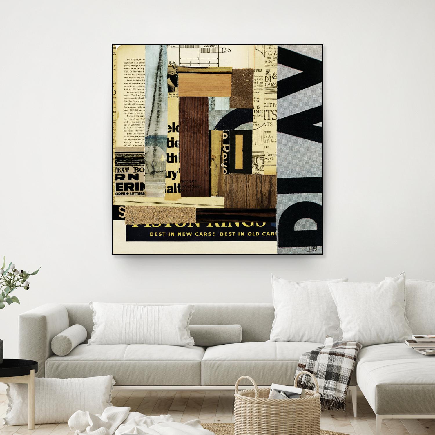 Emerge XIV by Kelsey Hochstatter on GIANT ART - grey contemporary