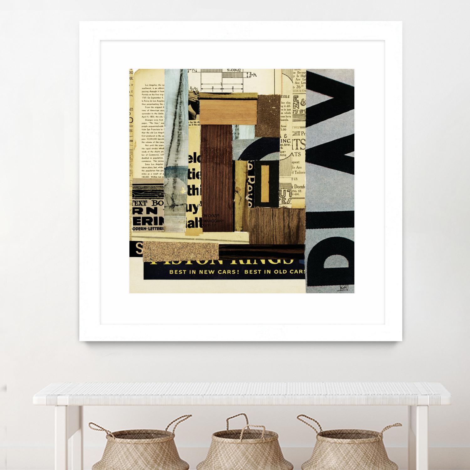 Emerge XIV by Kelsey Hochstatter on GIANT ART - grey contemporary