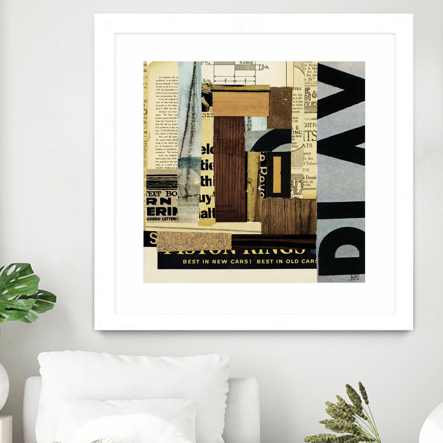 Emerge XIV by Kelsey Hochstatter on GIANT ART - grey contemporary