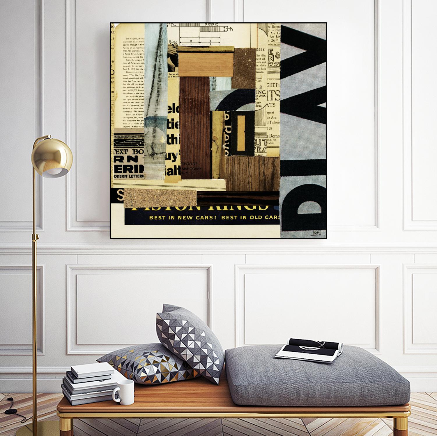 Emerge XIV by Kelsey Hochstatter on GIANT ART - grey contemporary