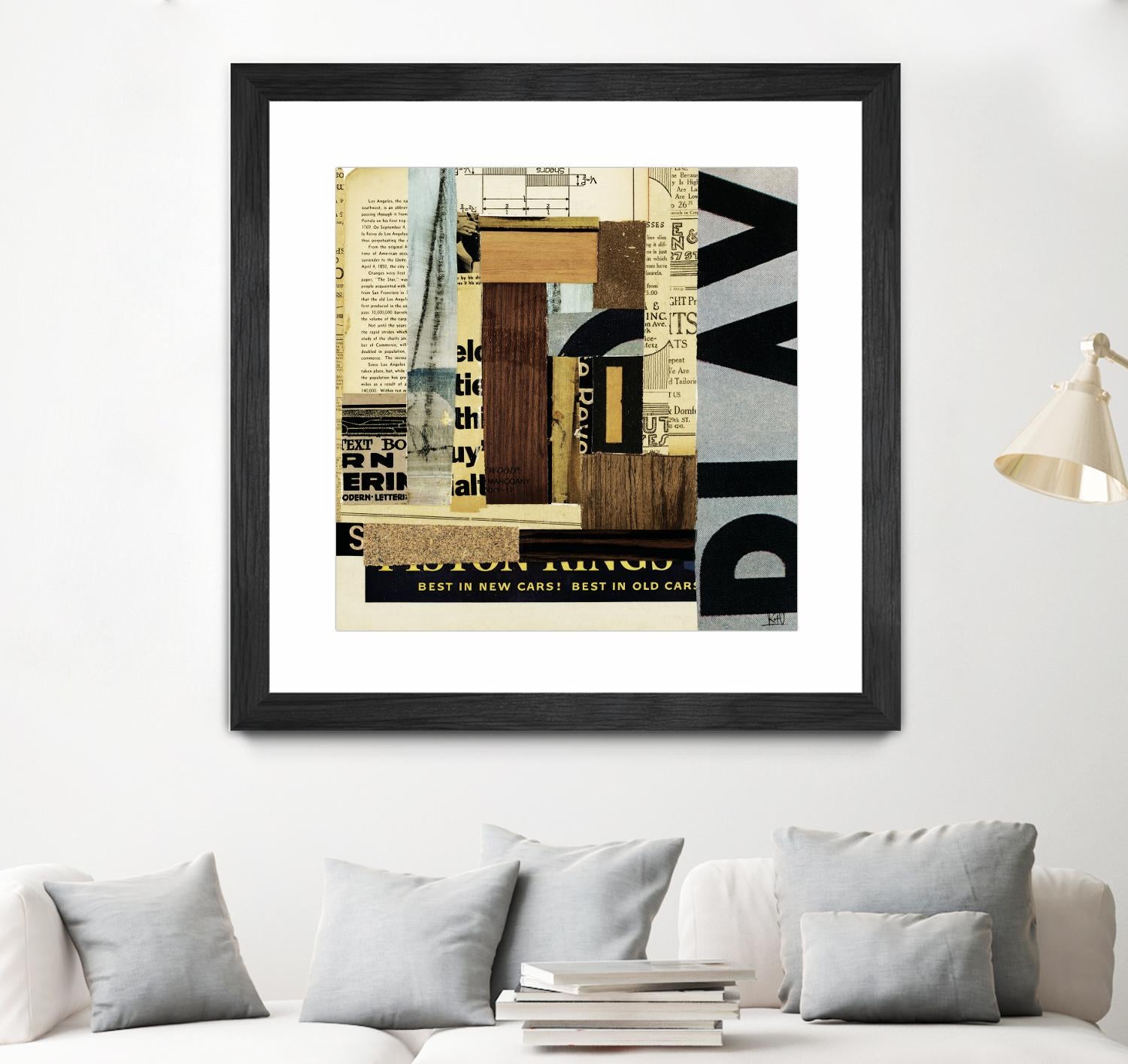 Emerge XIV by Kelsey Hochstatter on GIANT ART - grey contemporary