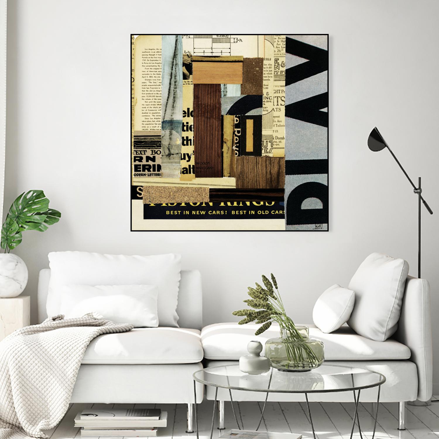 Emerge XIV by Kelsey Hochstatter on GIANT ART - grey contemporary