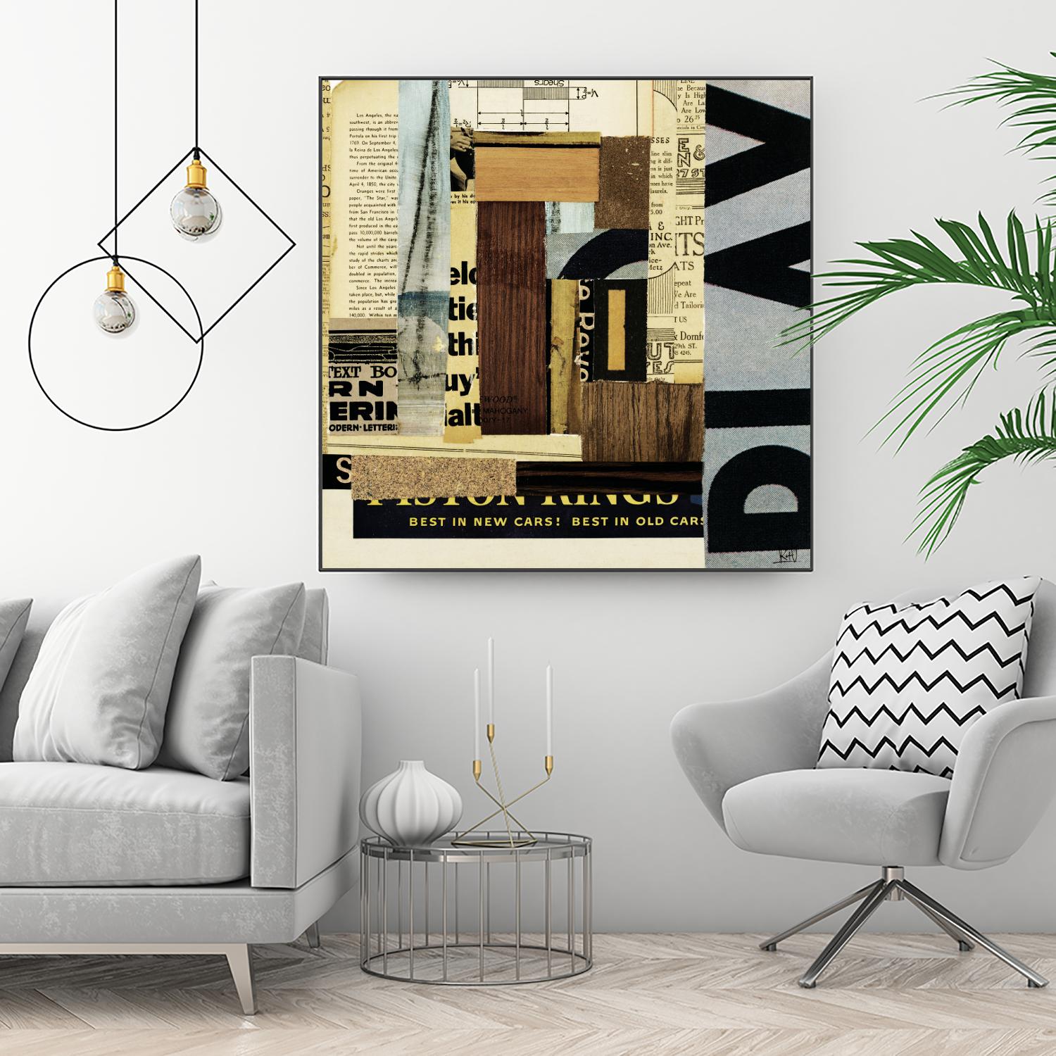 Emerge XIV by Kelsey Hochstatter on GIANT ART - grey contemporary