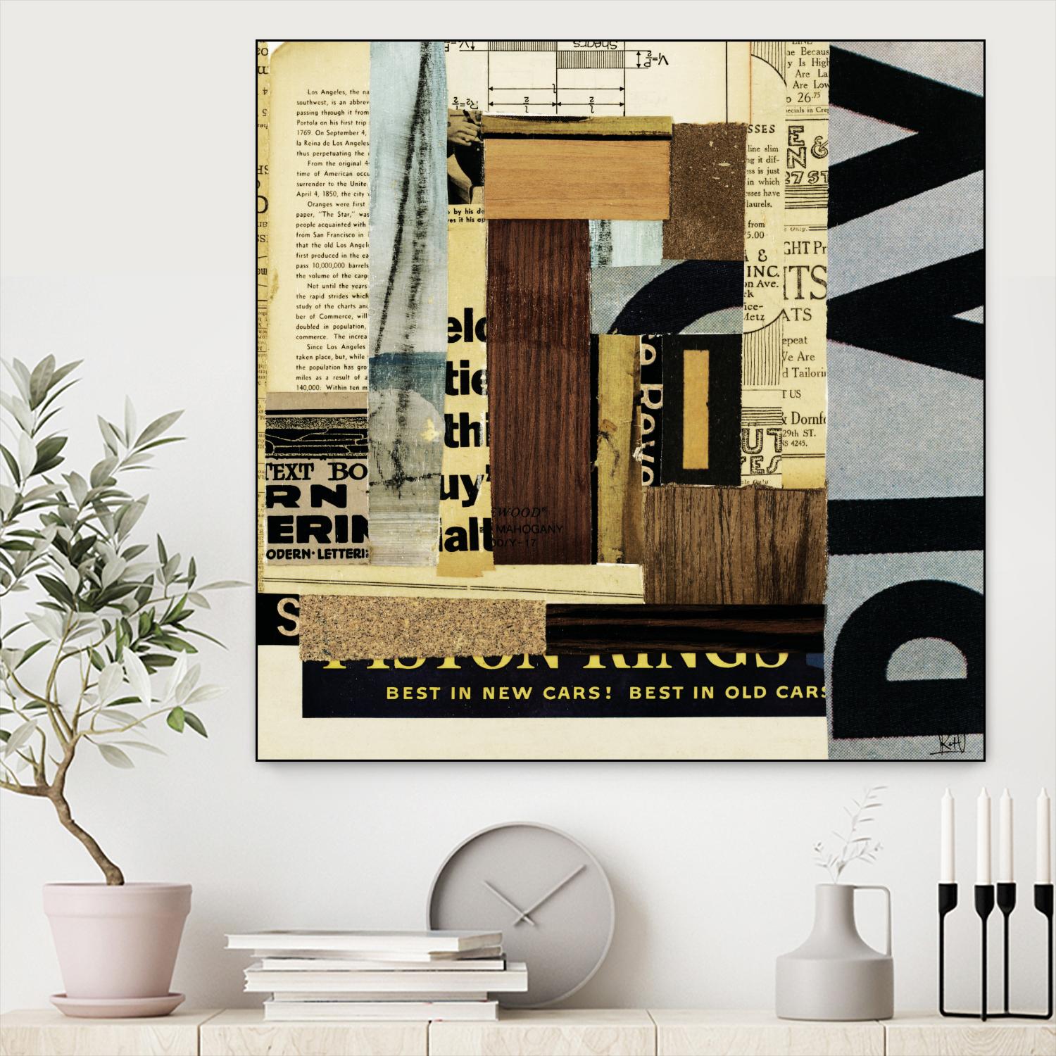 Emerge XIV by Kelsey Hochstatter on GIANT ART - grey contemporary