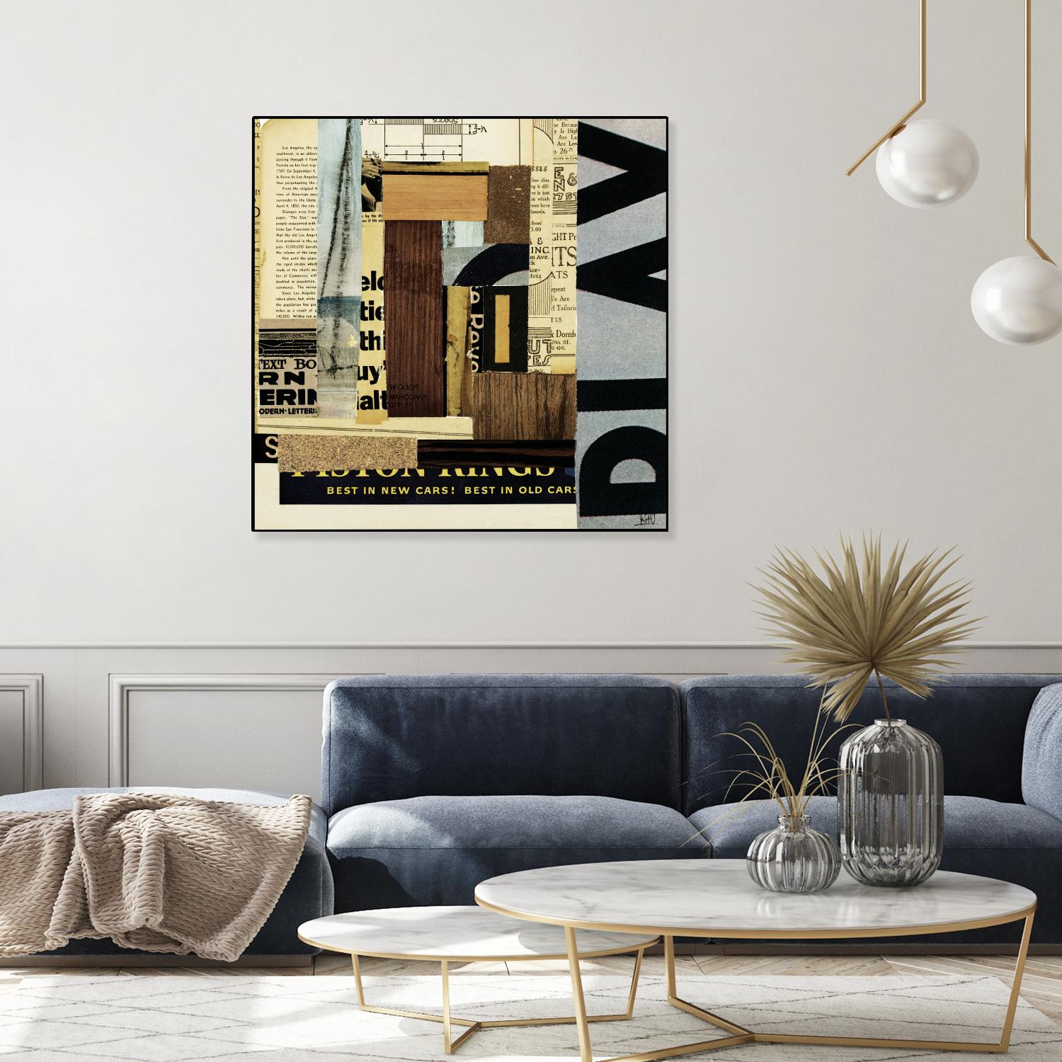 Emerge XIV by Kelsey Hochstatter on GIANT ART - grey contemporary