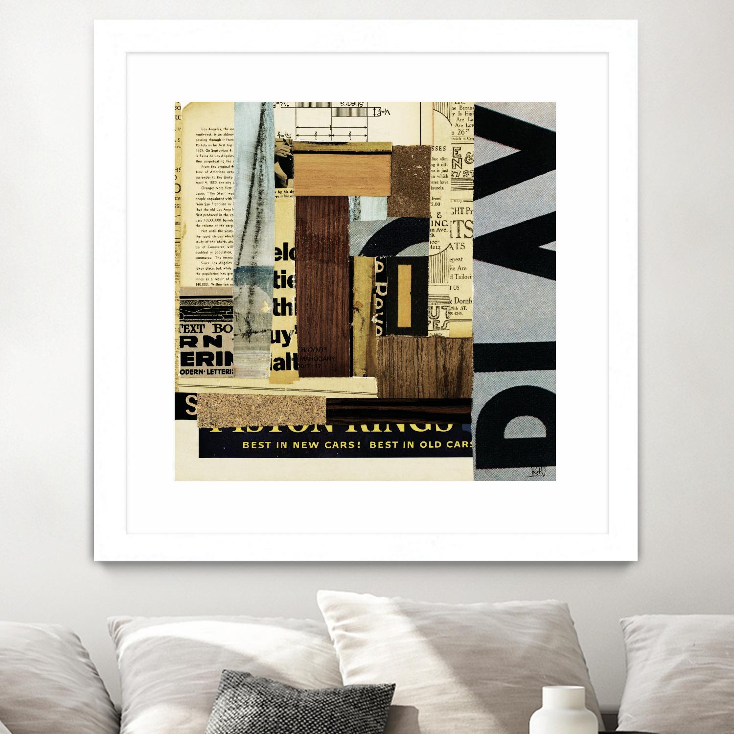 Emerge XIV by Kelsey Hochstatter on GIANT ART - grey contemporary