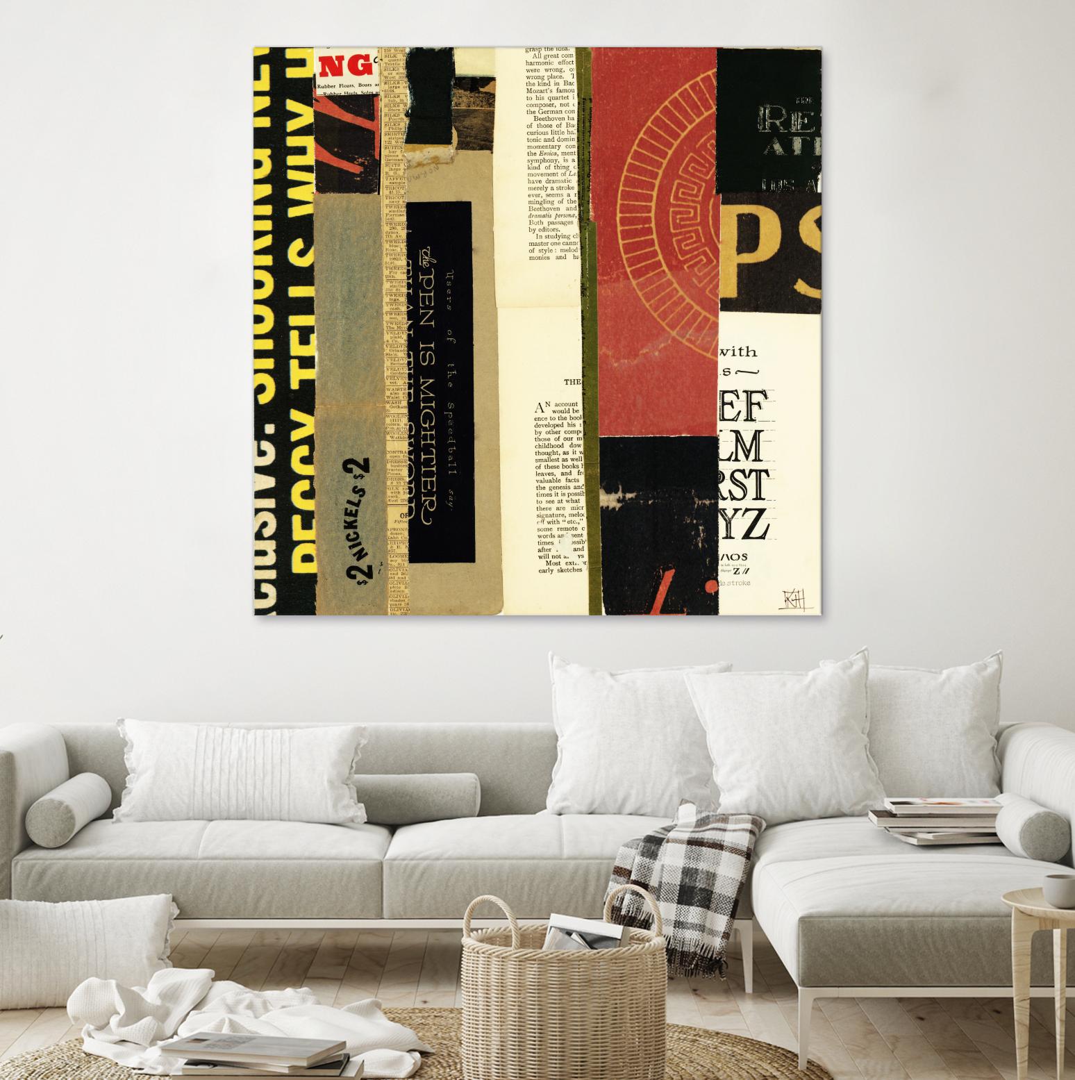 Emerge XV by Kelsey Hochstatter on GIANT ART - red contemporary