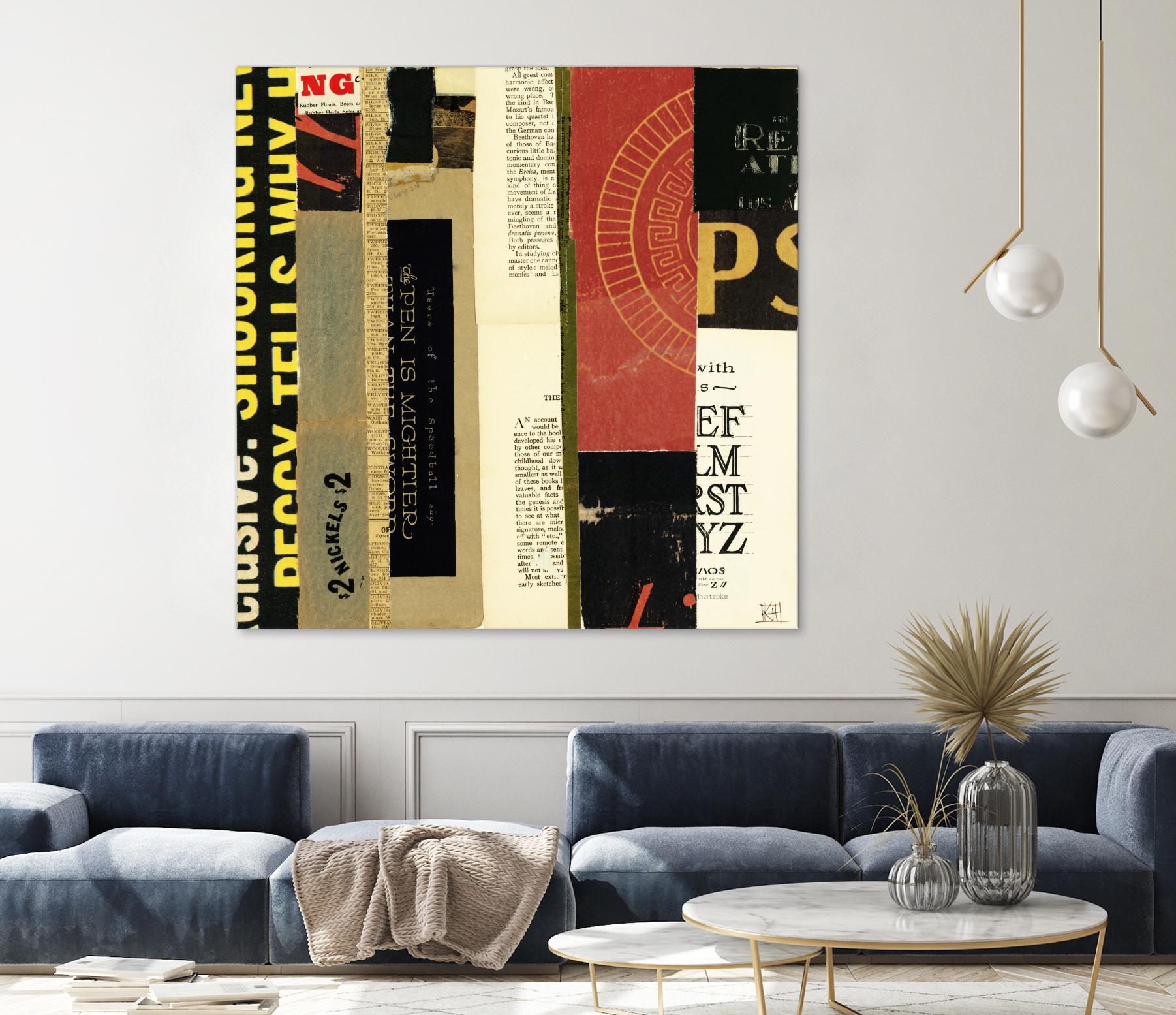 Emerge XV by Kelsey Hochstatter on GIANT ART - red contemporary