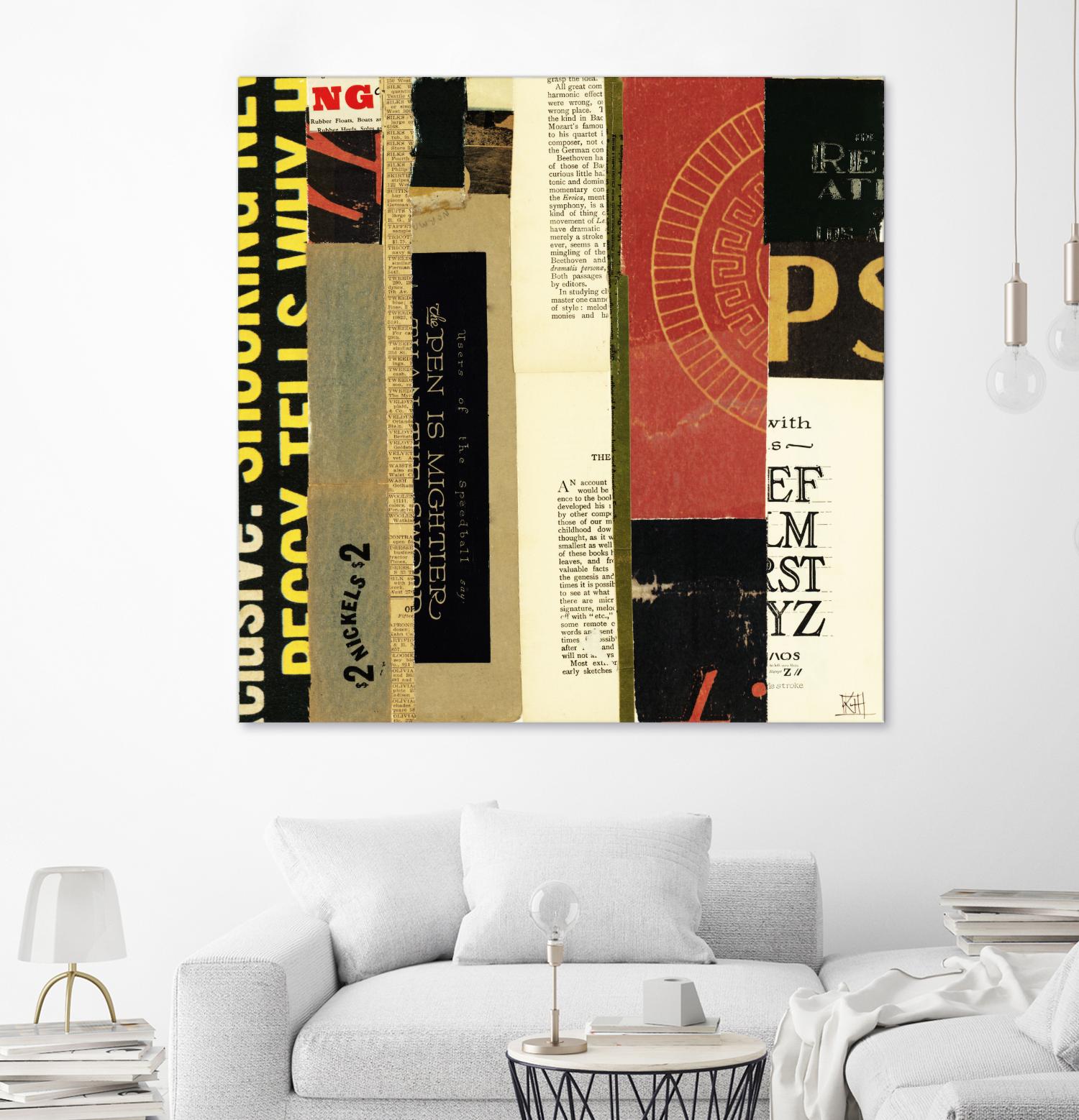 Emerge XV by Kelsey Hochstatter on GIANT ART - red contemporary