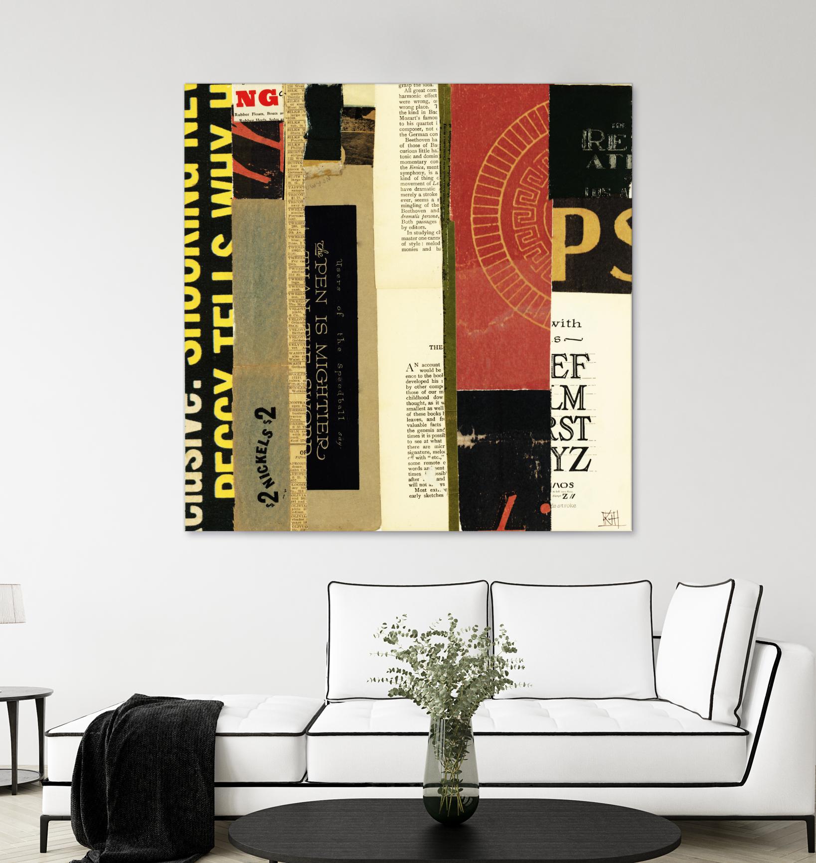 Emerge XV by Kelsey Hochstatter on GIANT ART - red contemporary