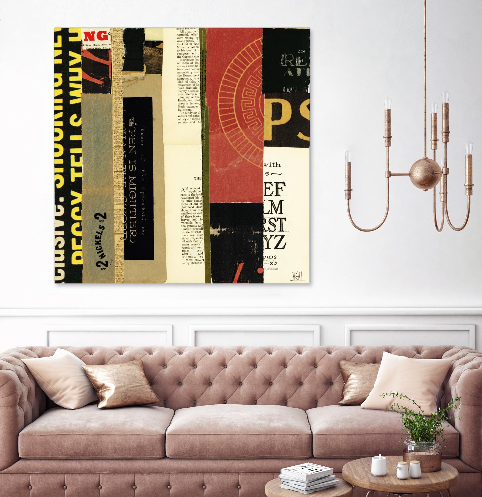 Emerge XV by Kelsey Hochstatter on GIANT ART - red contemporary