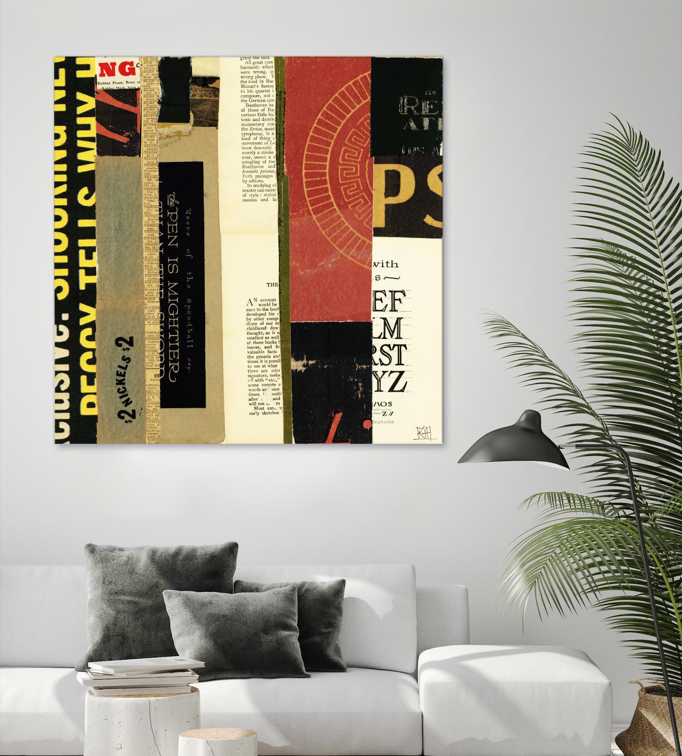 Emerge XV by Kelsey Hochstatter on GIANT ART - red contemporary