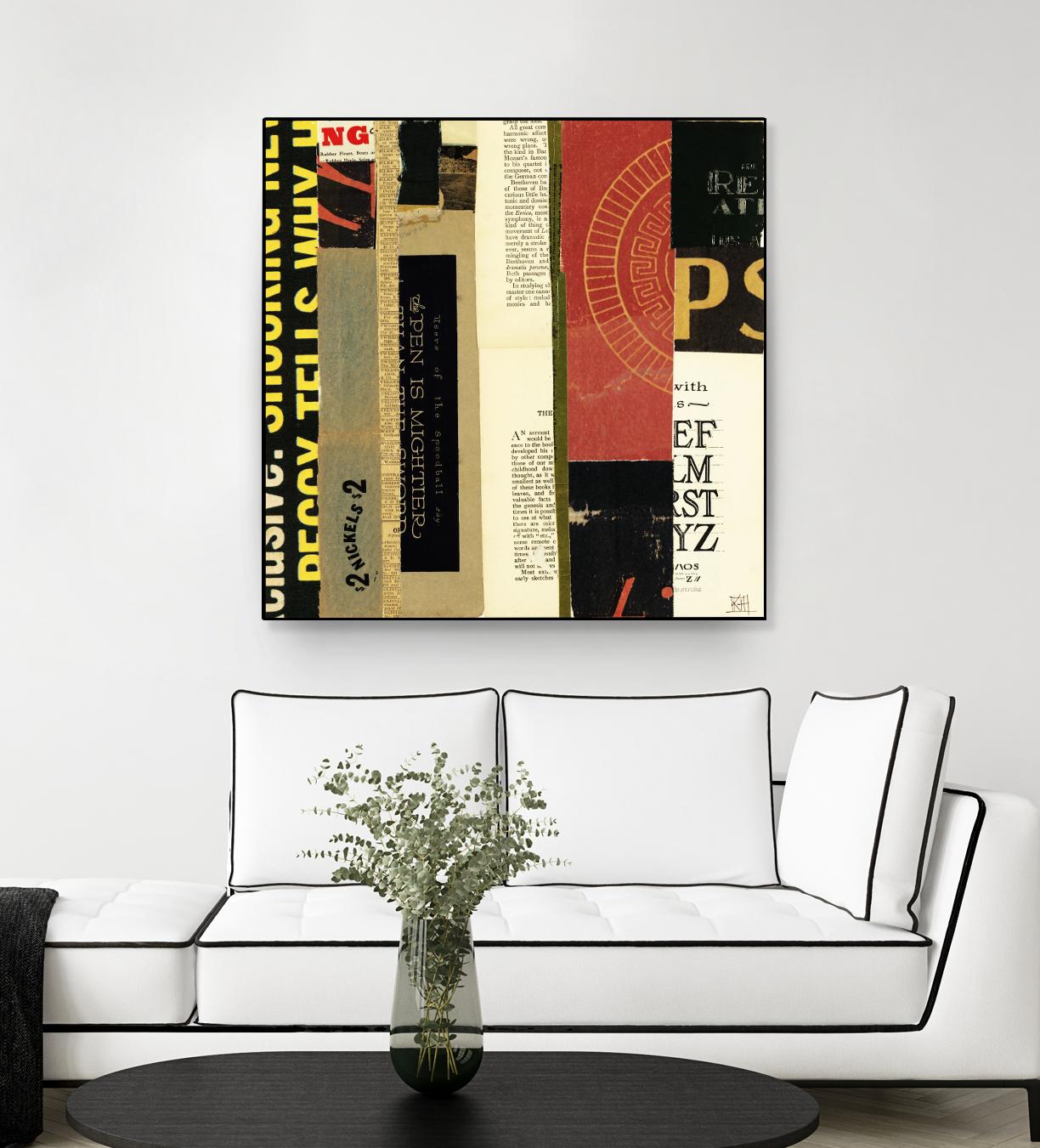 Emerge XV by Kelsey Hochstatter on GIANT ART - red contemporary