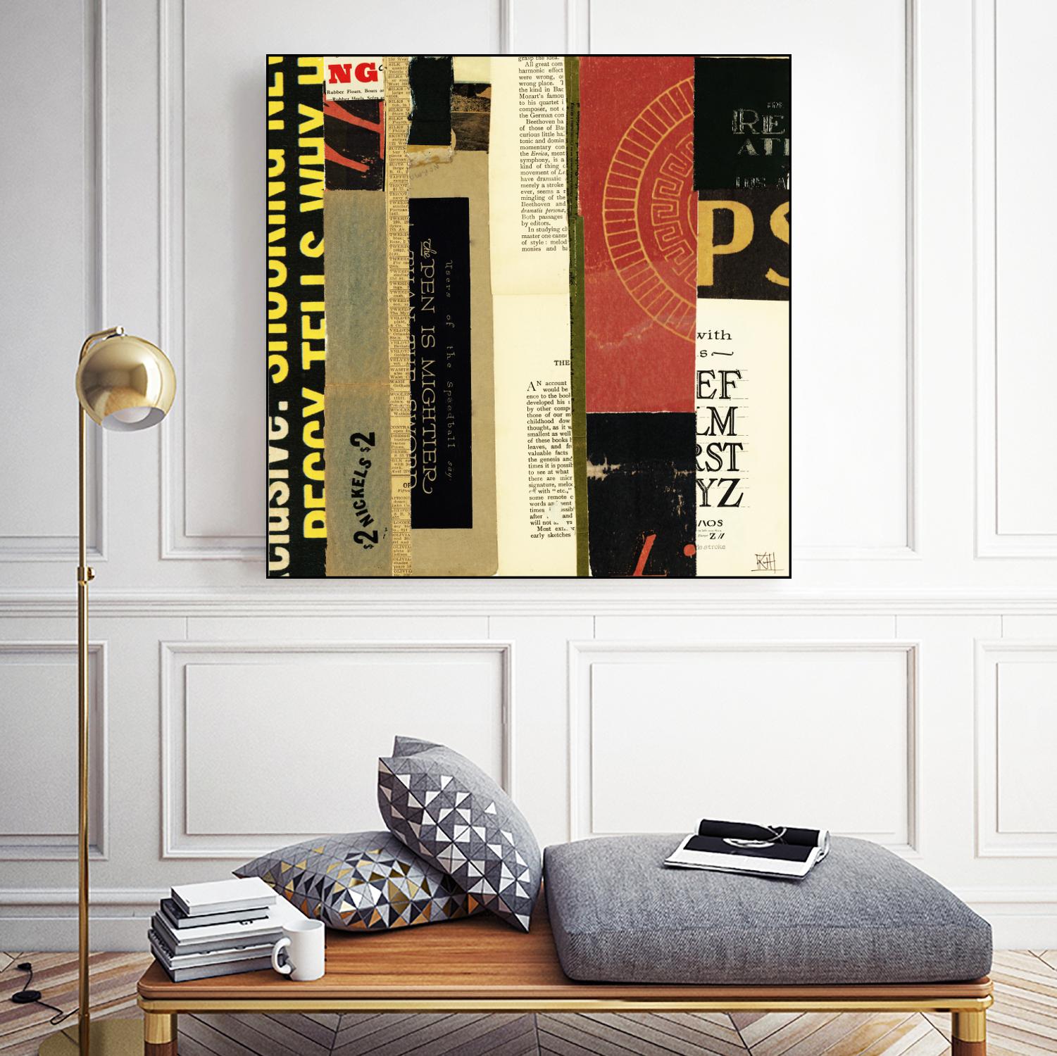 Emerge XV by Kelsey Hochstatter on GIANT ART - red contemporary