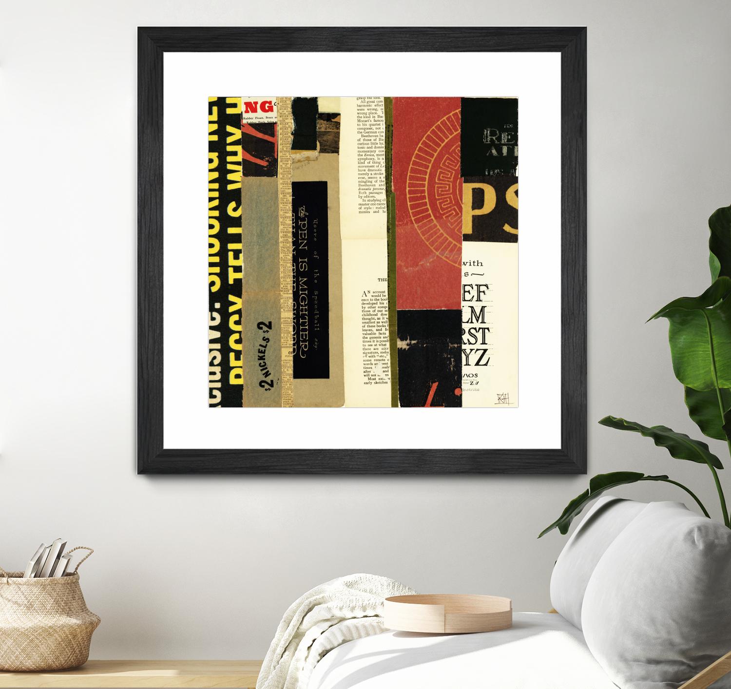 Emerge XV by Kelsey Hochstatter on GIANT ART - red contemporary