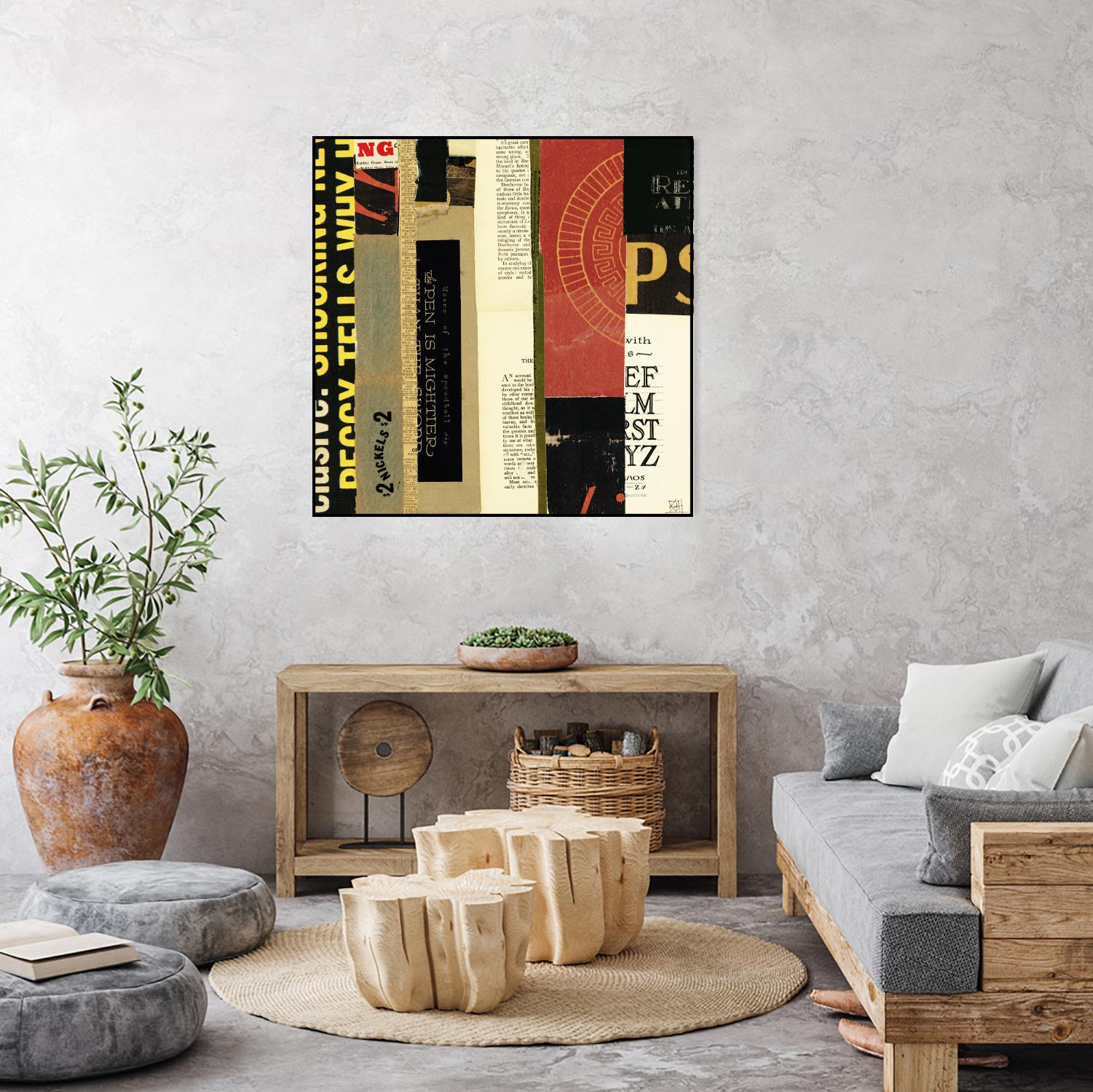 Emerge XV by Kelsey Hochstatter on GIANT ART - red contemporary