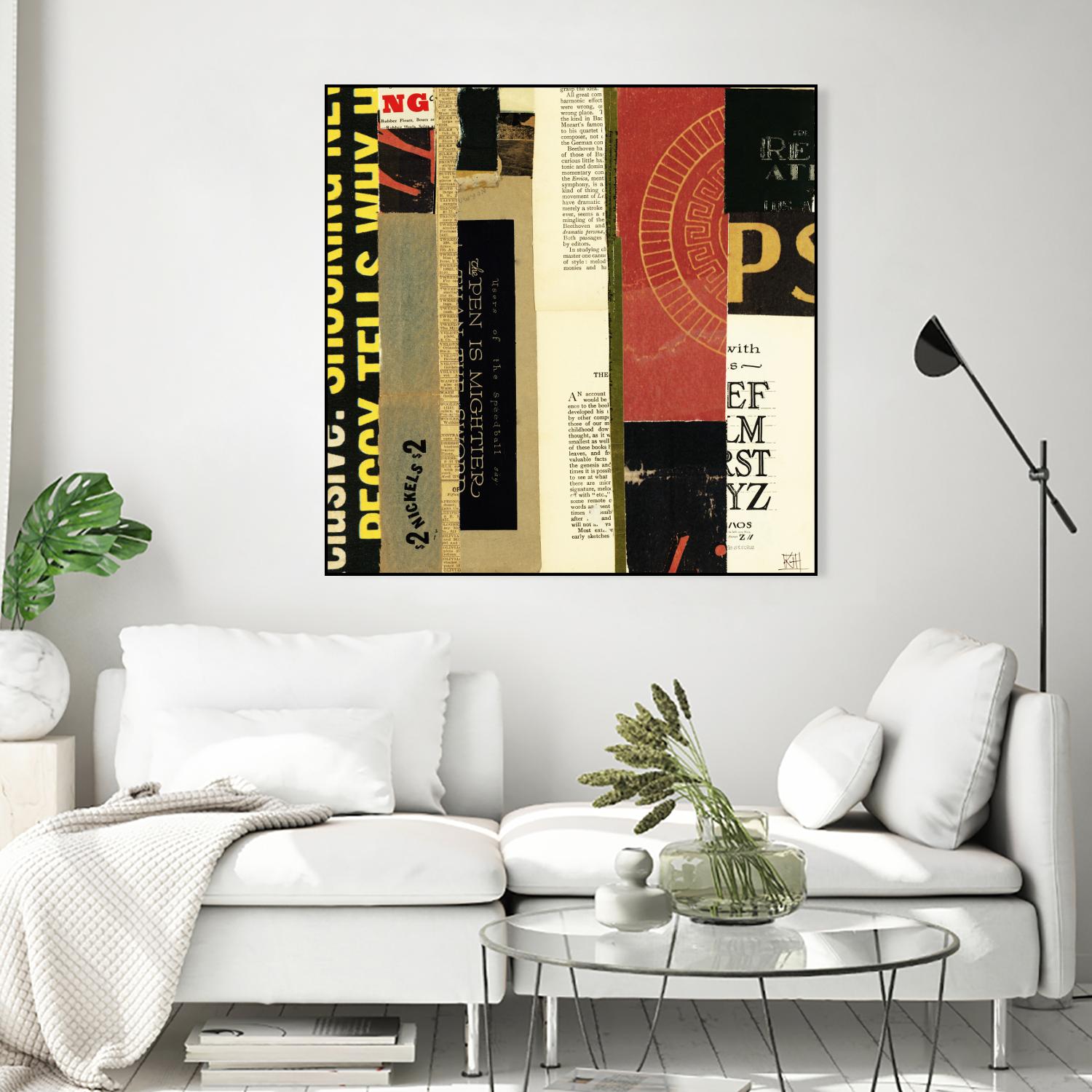 Emerge XV by Kelsey Hochstatter on GIANT ART - red contemporary