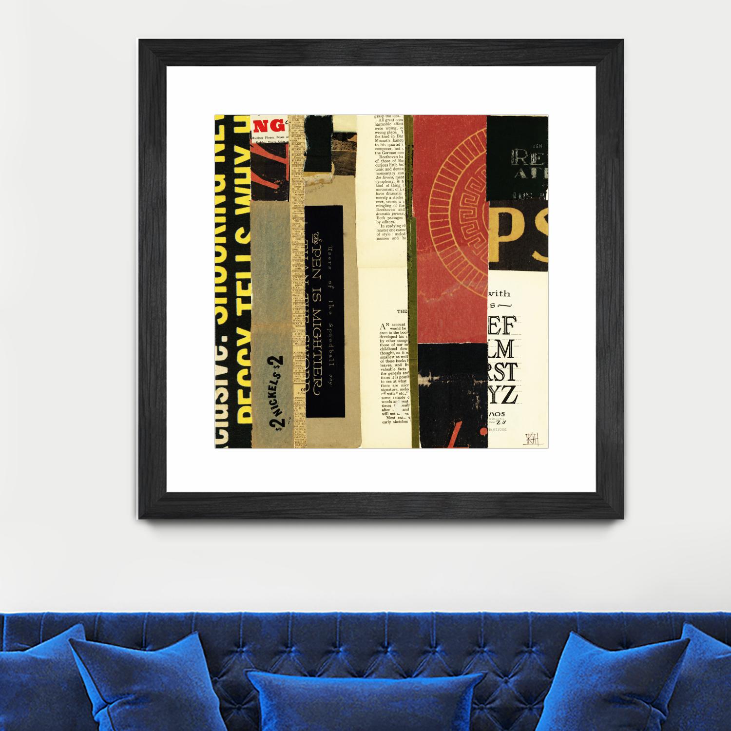 Emerge XV by Kelsey Hochstatter on GIANT ART - red contemporary