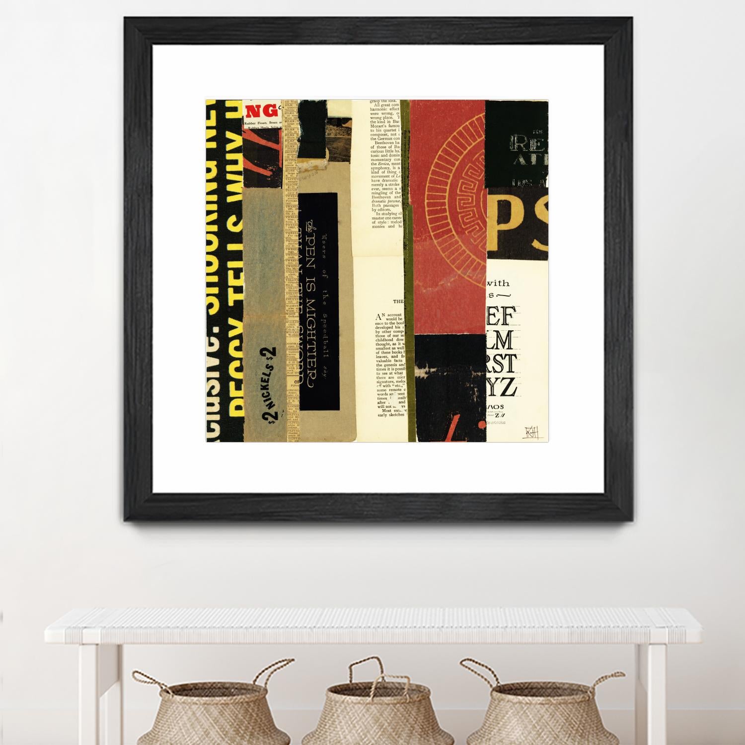 Emerge XV by Kelsey Hochstatter on GIANT ART - red contemporary