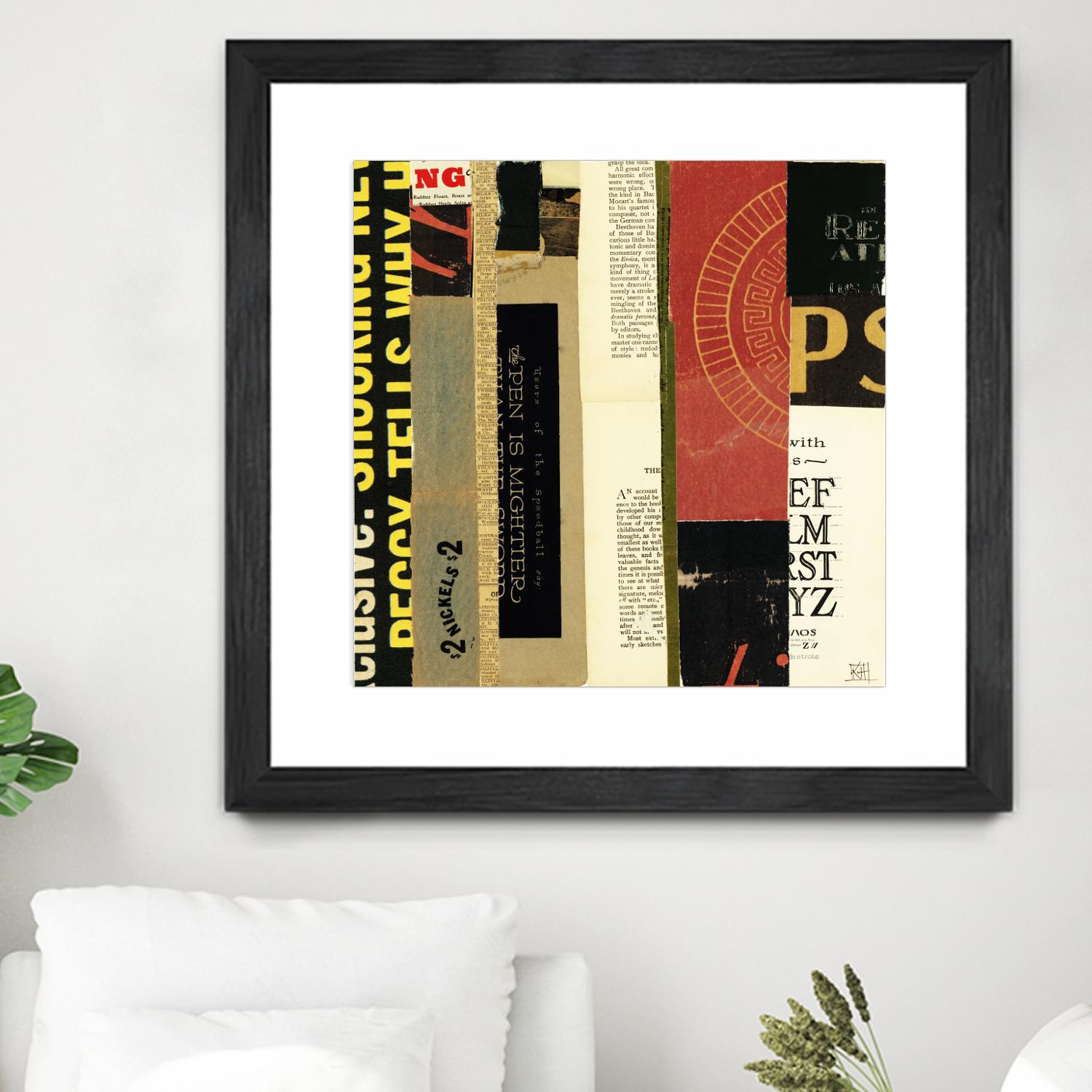 Emerge XV by Kelsey Hochstatter on GIANT ART - red contemporary