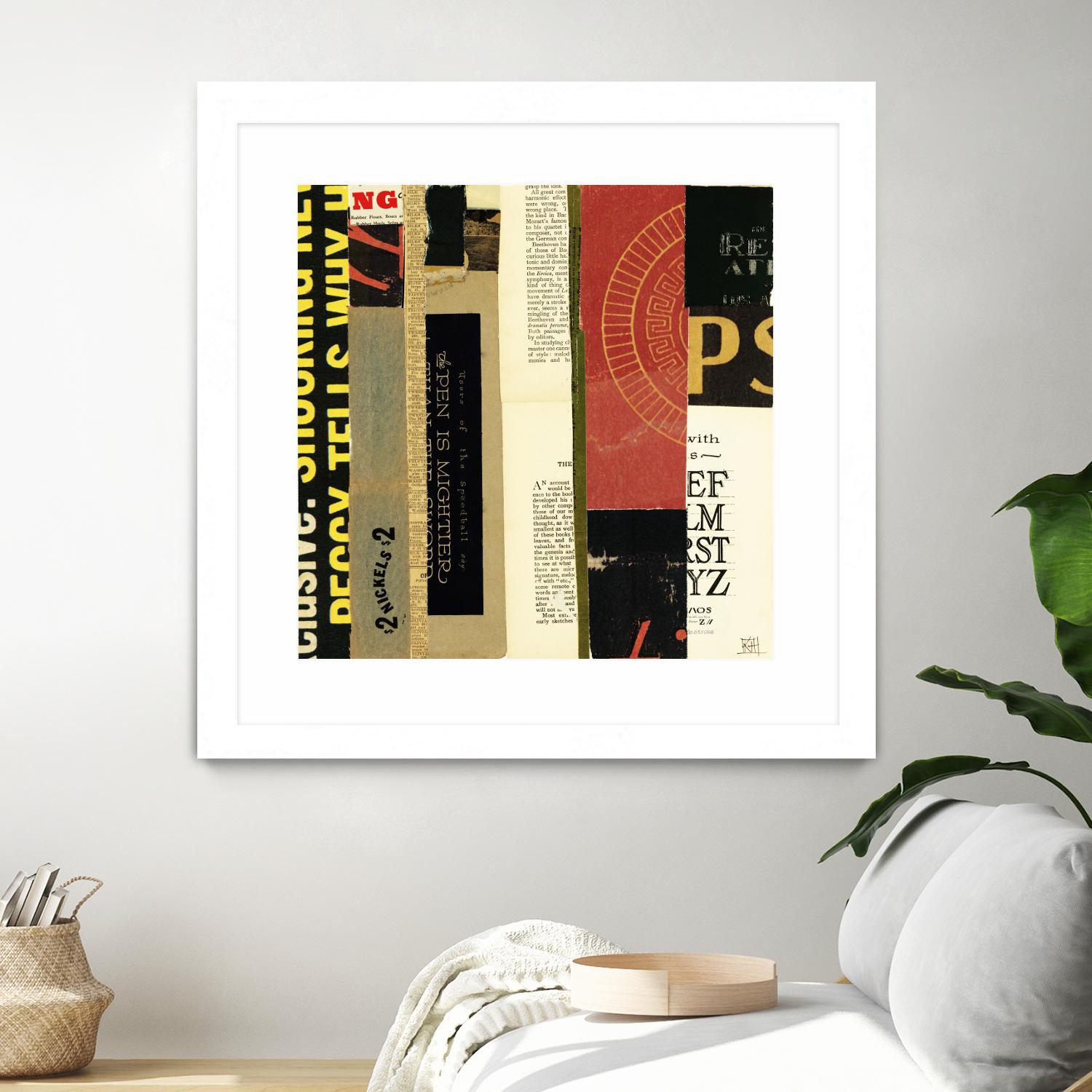 Emerge XV by Kelsey Hochstatter on GIANT ART - red contemporary