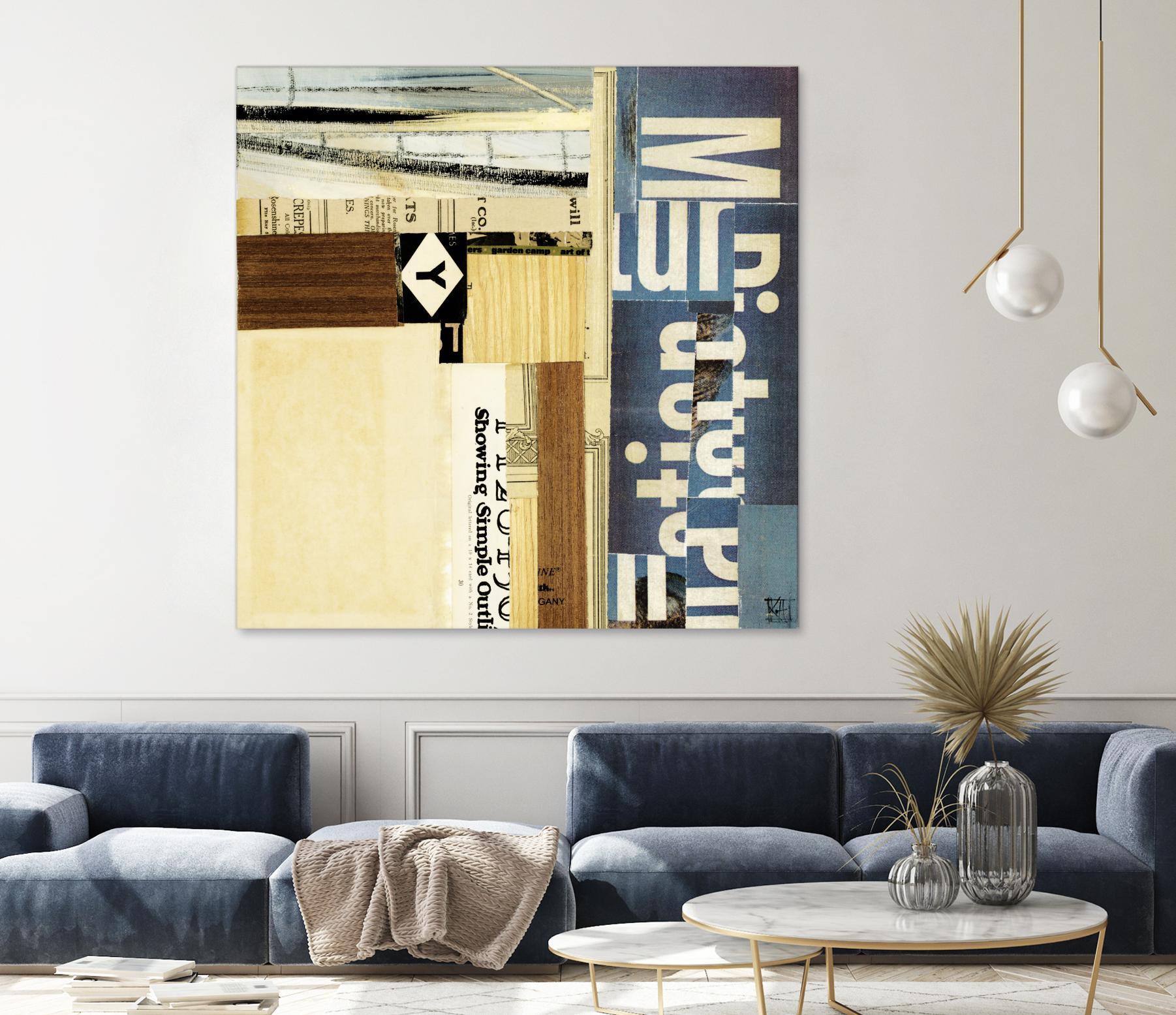 Emerge XVII by Kelsey Hochstatter on GIANT ART - beige contemporary