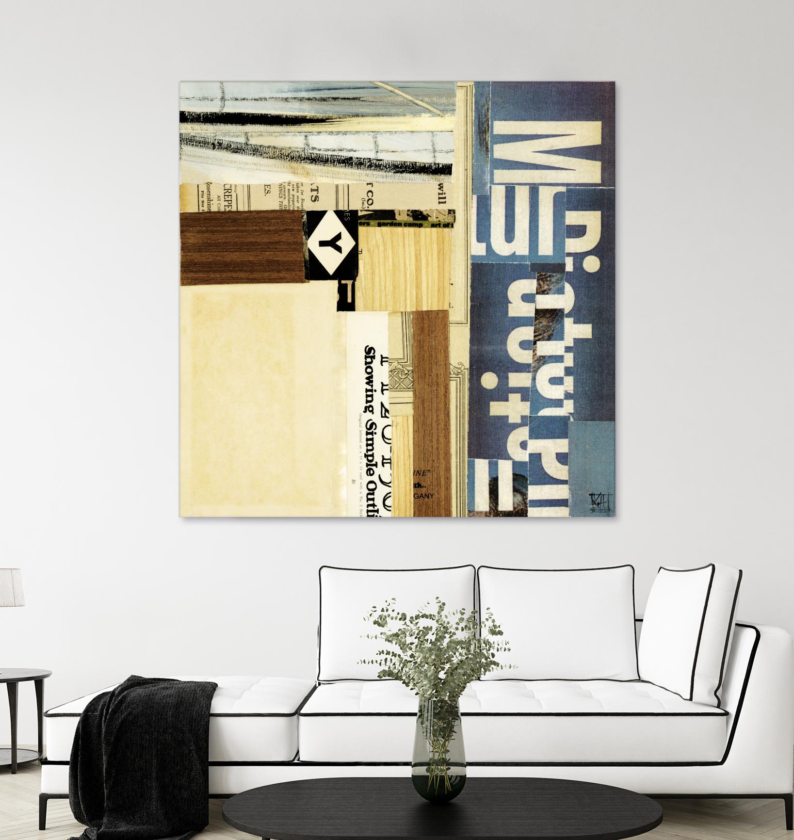 Emerge XVII by Kelsey Hochstatter on GIANT ART - beige contemporary