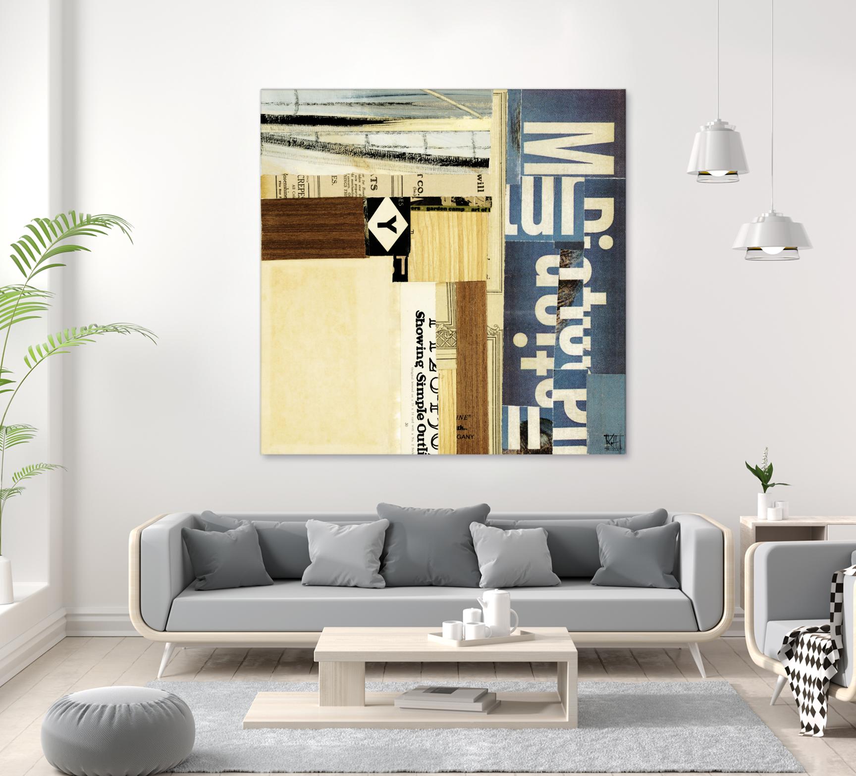 Emerge XVII by Kelsey Hochstatter on GIANT ART - beige contemporary