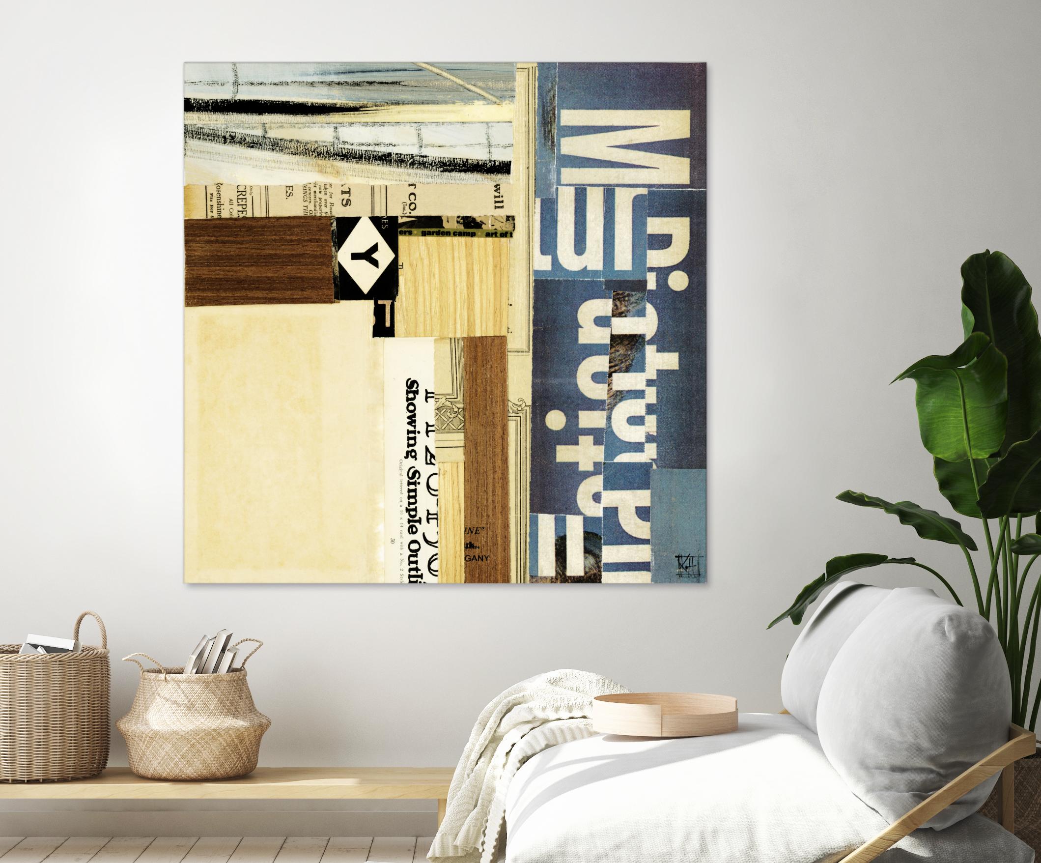 Emerge XVII by Kelsey Hochstatter on GIANT ART - beige contemporary