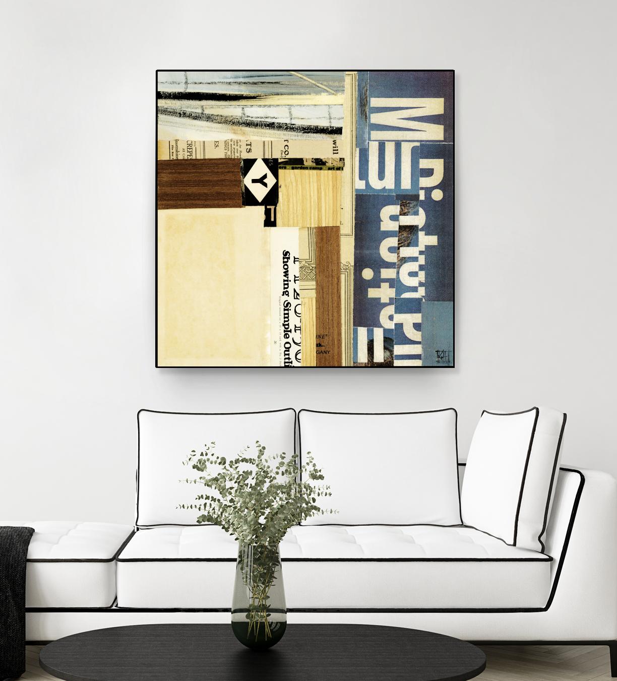 Emerge XVII by Kelsey Hochstatter on GIANT ART - beige contemporary