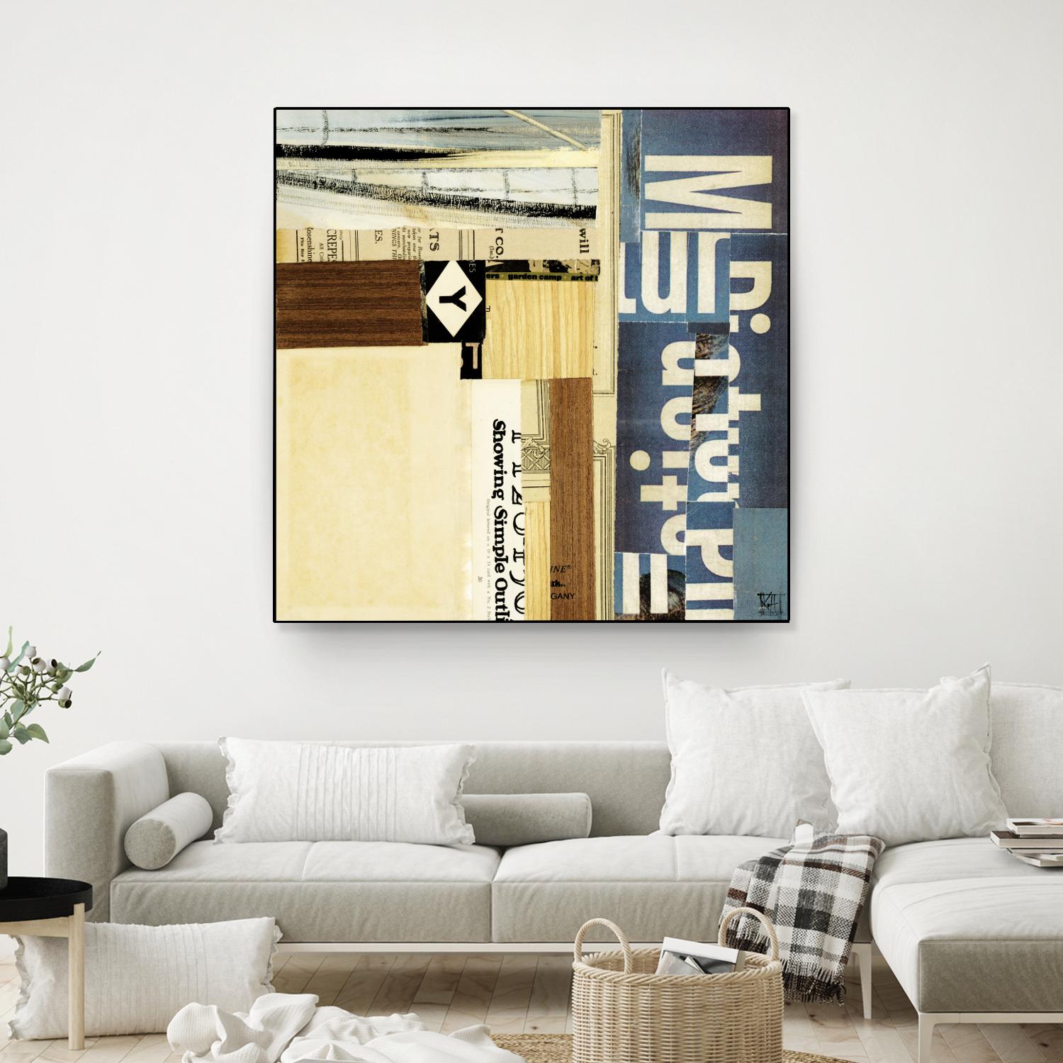 Emerge XVII by Kelsey Hochstatter on GIANT ART - beige contemporary