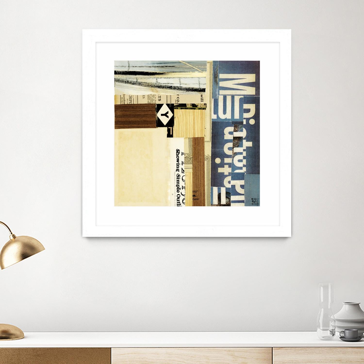 Emerge XVII by Kelsey Hochstatter on GIANT ART - beige contemporary