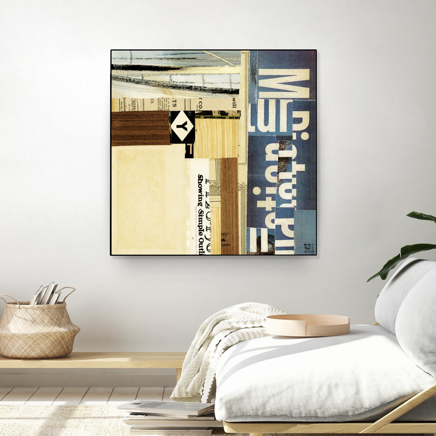 Emerge XVII by Kelsey Hochstatter on GIANT ART - beige contemporary