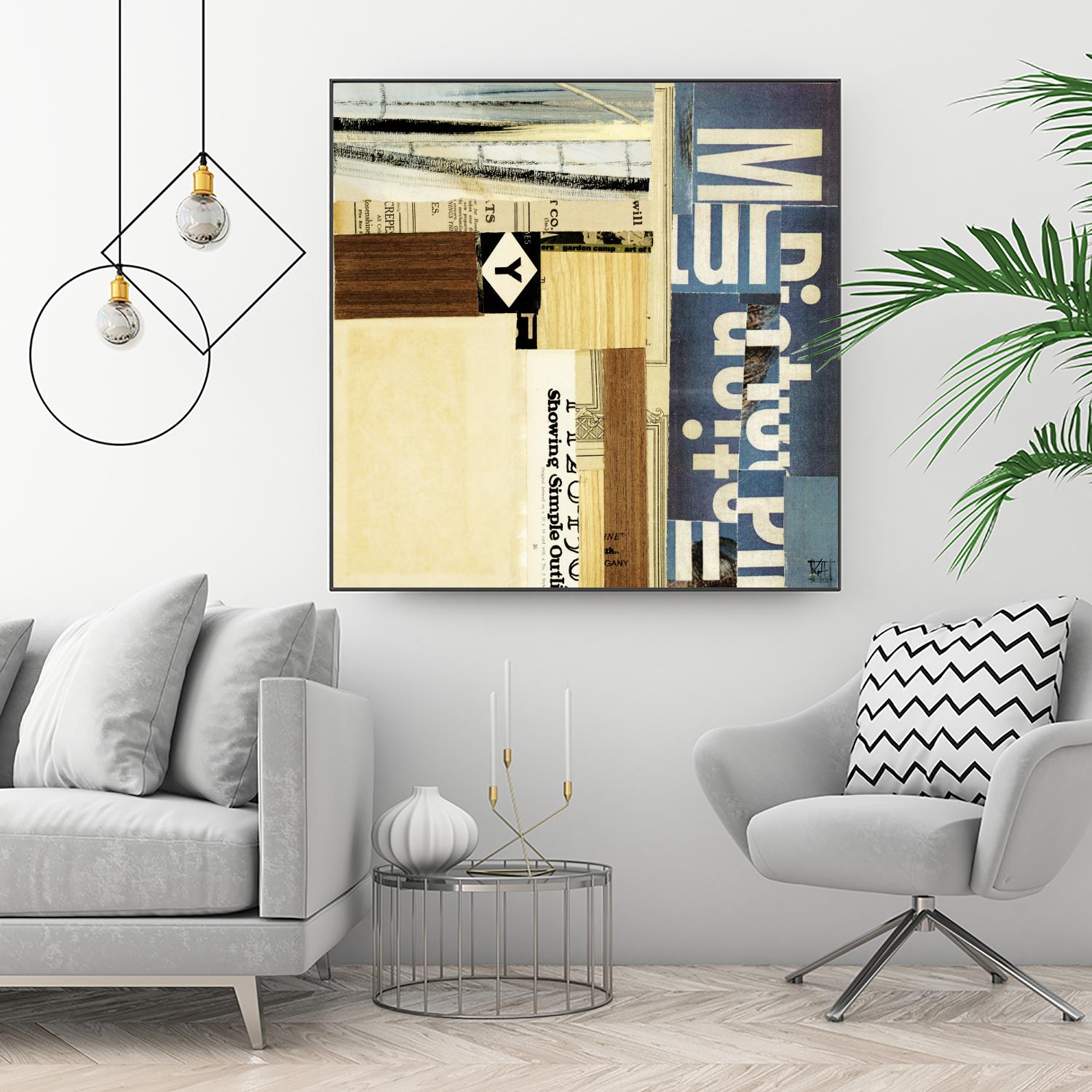 Emerge XVII by Kelsey Hochstatter on GIANT ART - beige contemporary