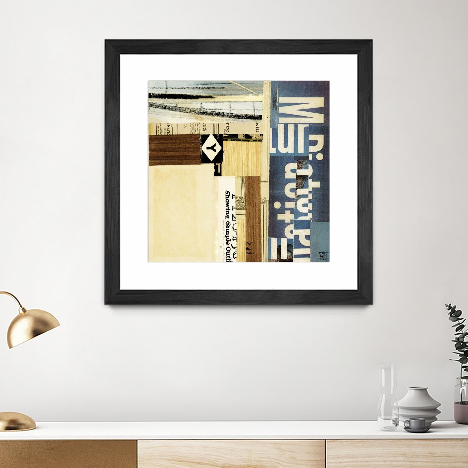 Emerge XVII by Kelsey Hochstatter on GIANT ART - beige contemporary