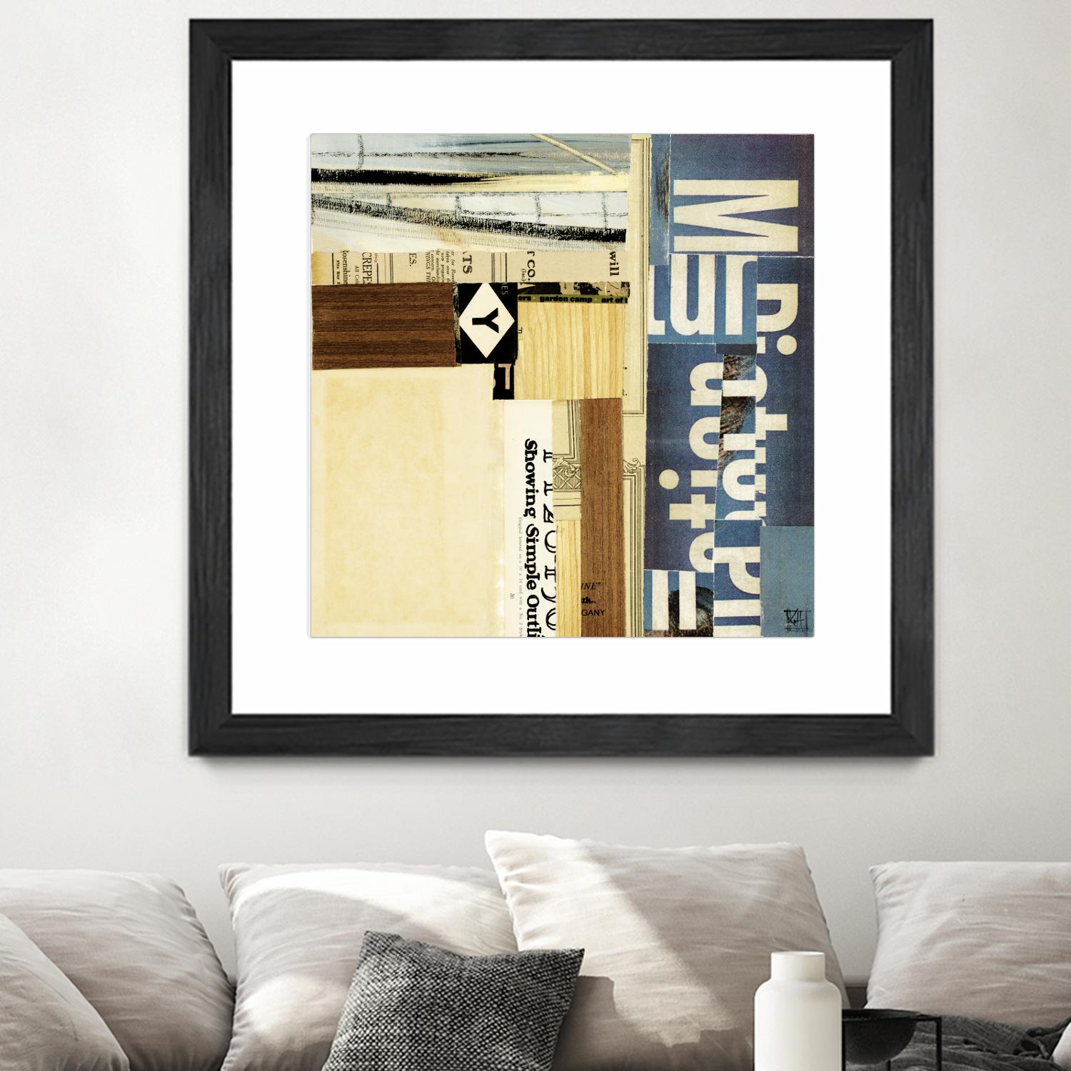 Emerge XVII by Kelsey Hochstatter on GIANT ART - beige contemporary