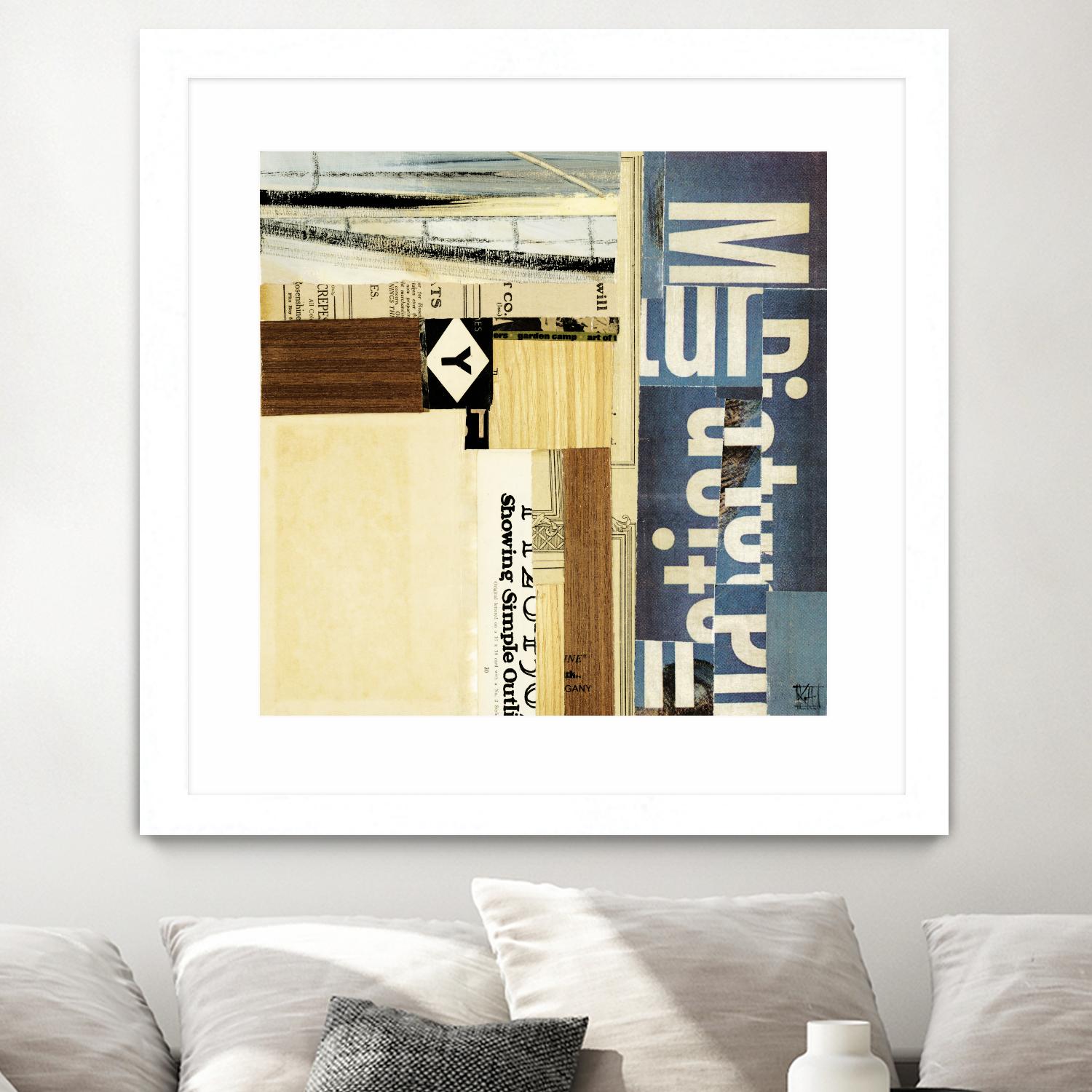 Emerge XVII by Kelsey Hochstatter on GIANT ART - beige contemporary