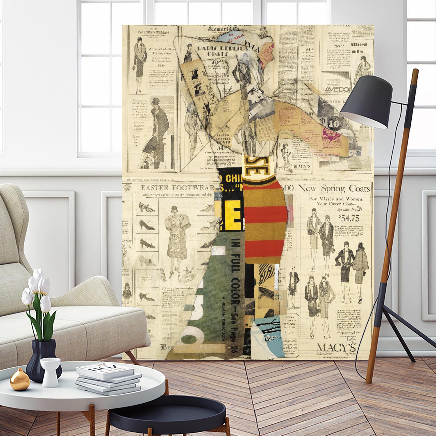 The Finest I by Kelsey Hochstatter on GIANT ART - grey contemporary