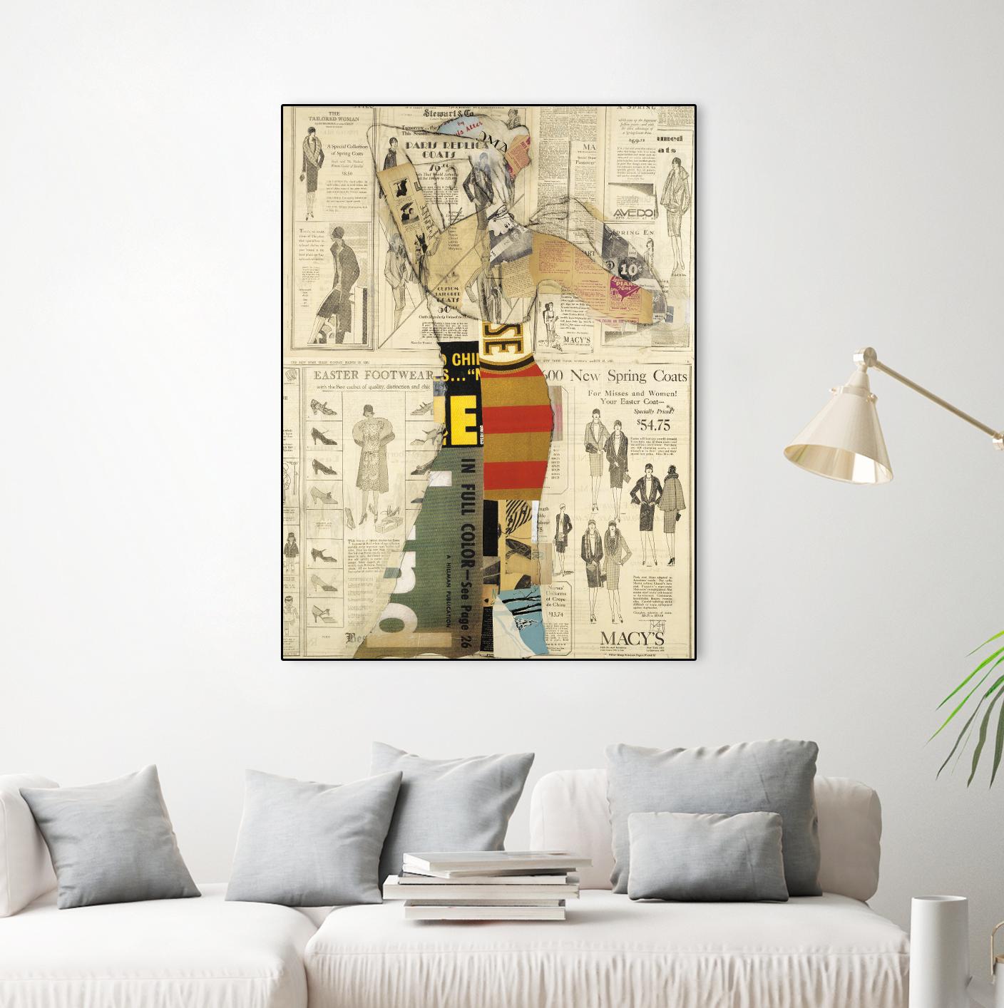 The Finest I by Kelsey Hochstatter on GIANT ART - grey contemporary