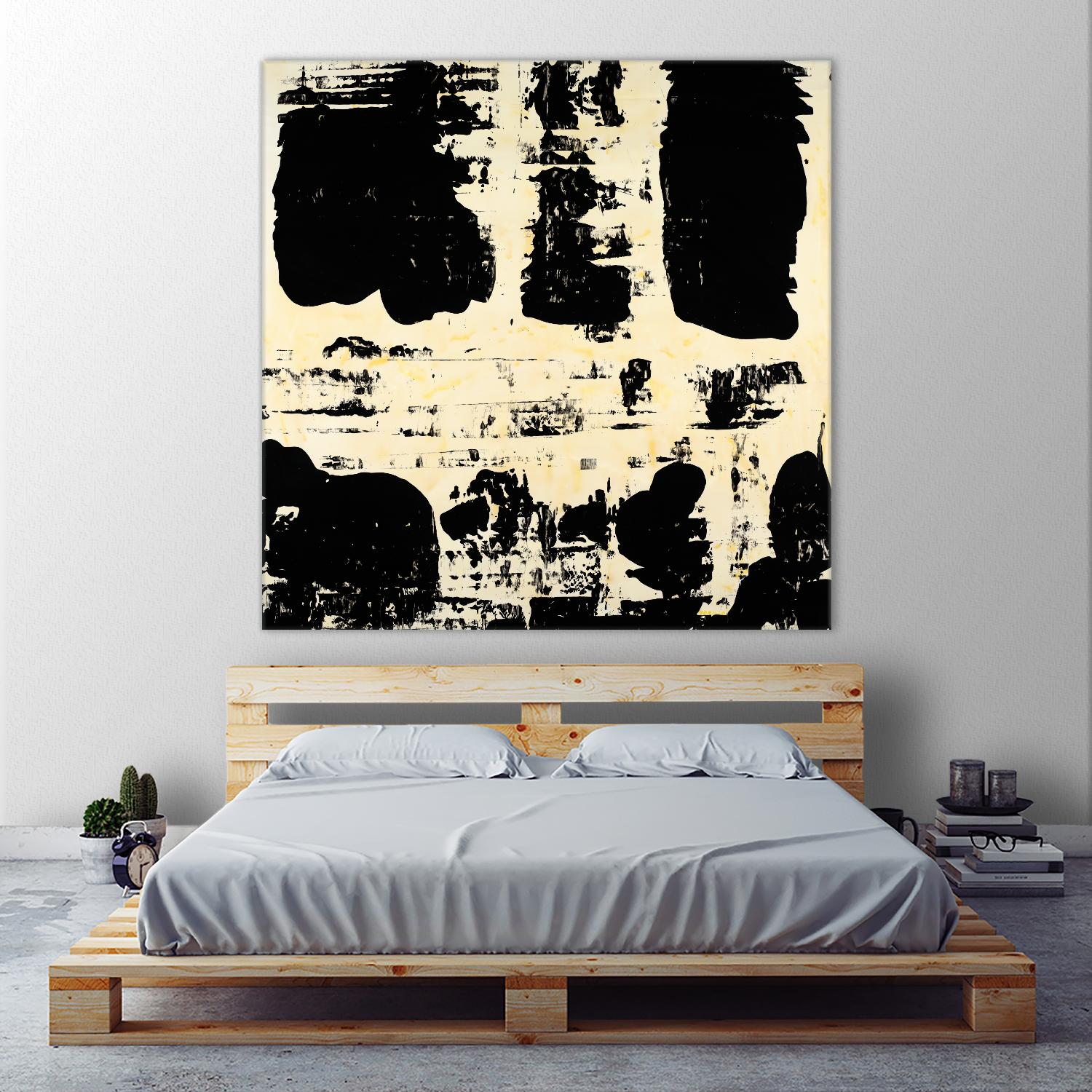 Canary Velocity by Jeff Iorillo on GIANT ART - black abstract