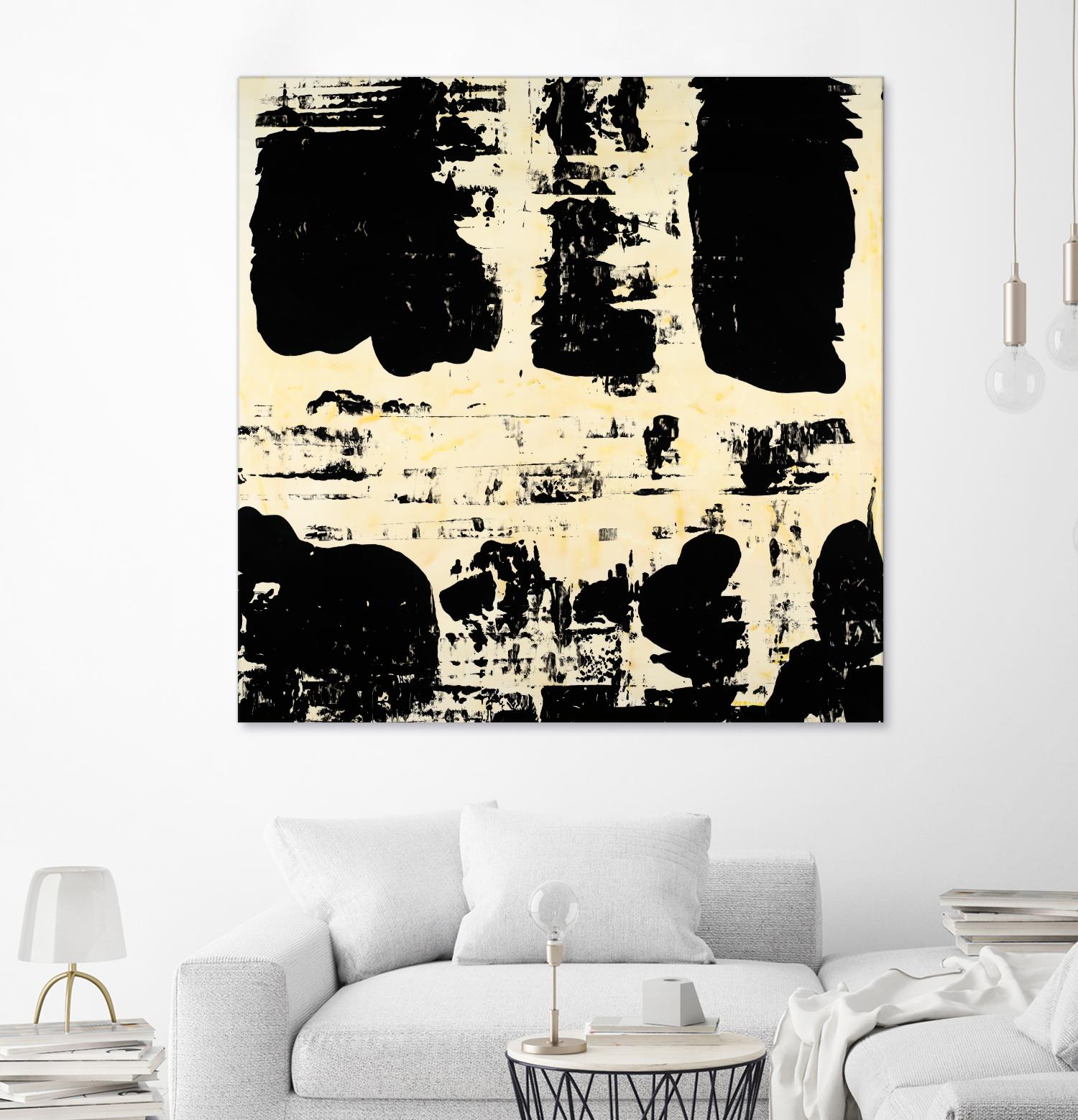 Canary Velocity by Jeff Iorillo on GIANT ART - black abstract