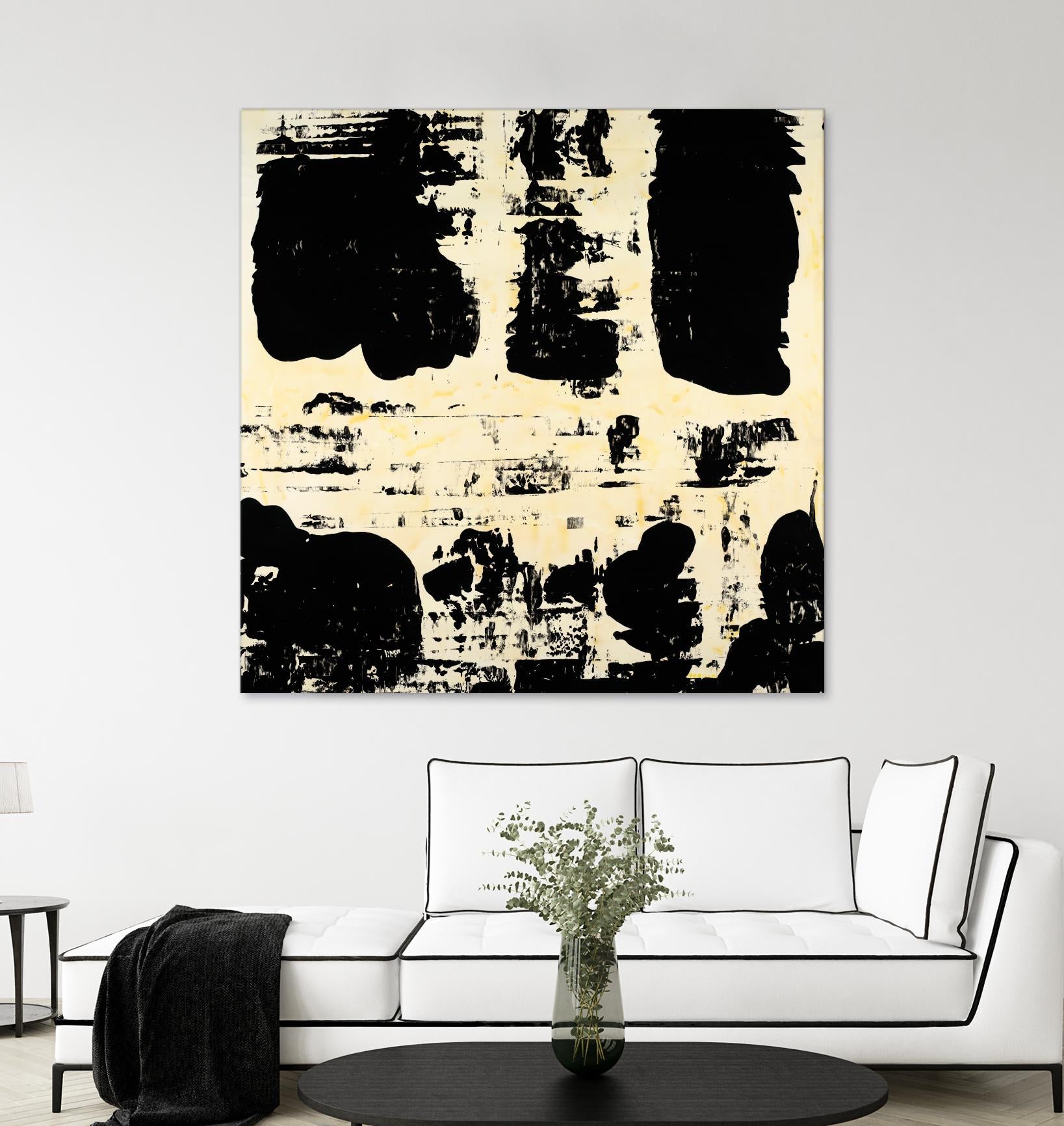 Canary Velocity by Jeff Iorillo on GIANT ART - black abstract