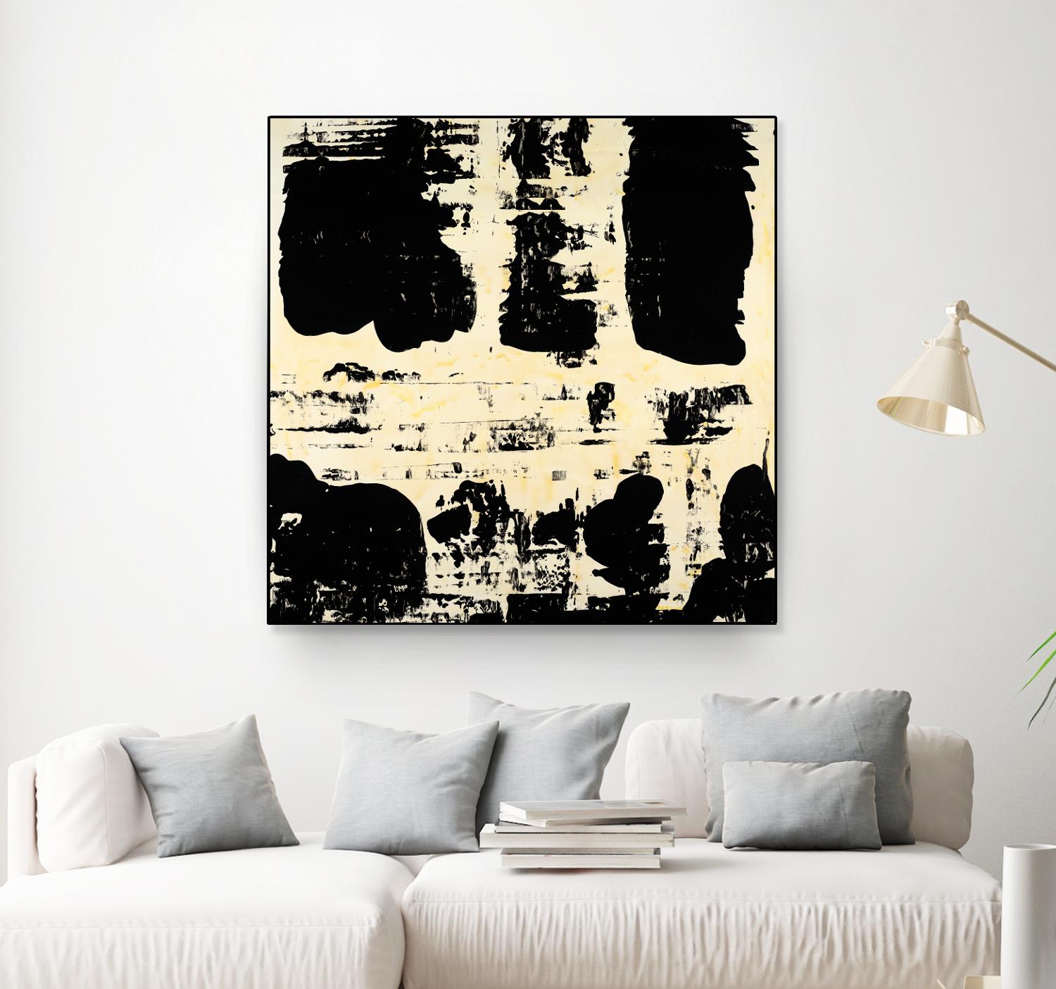 Canary Velocity by Jeff Iorillo on GIANT ART - black abstract