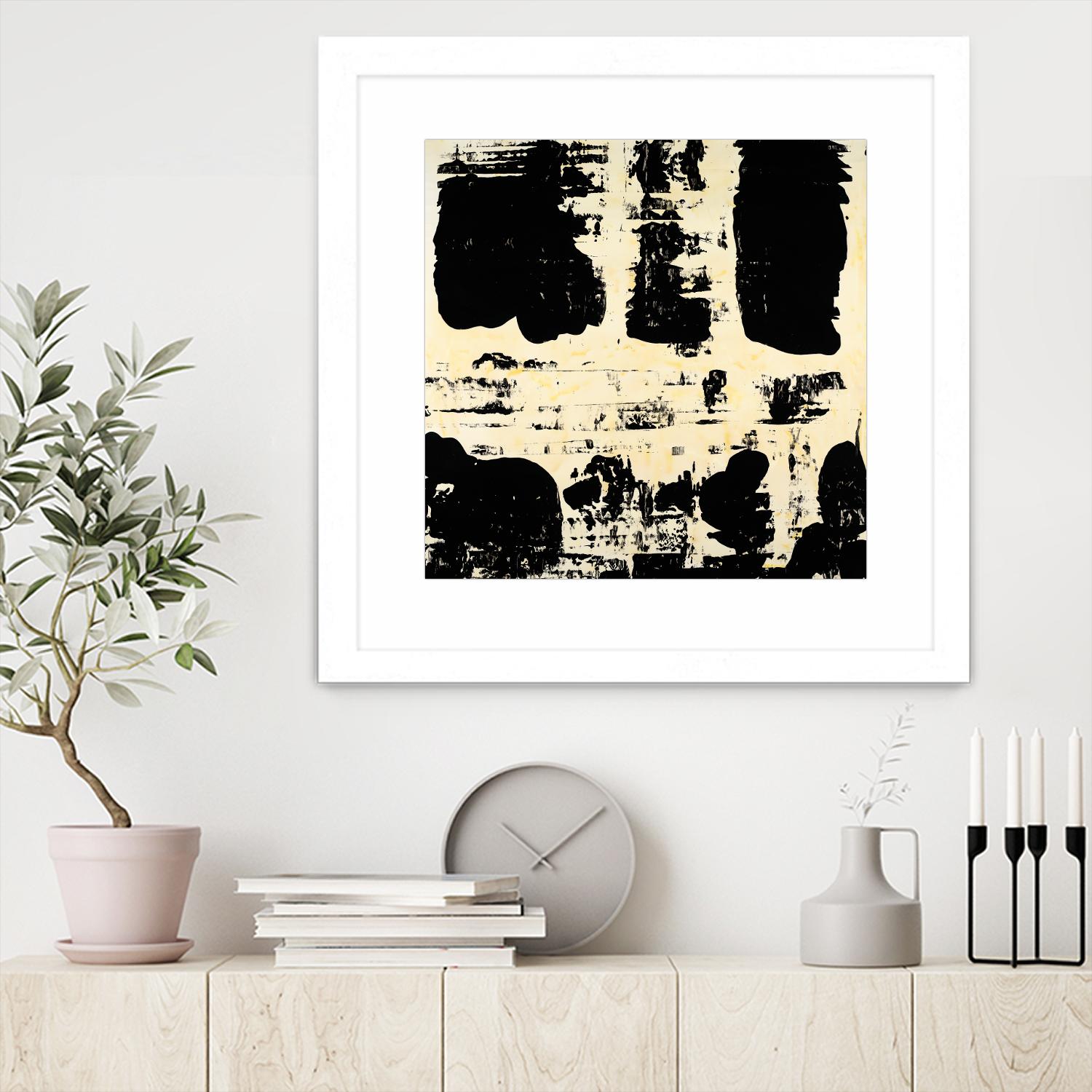 Canary Velocity by Jeff Iorillo on GIANT ART - black abstract