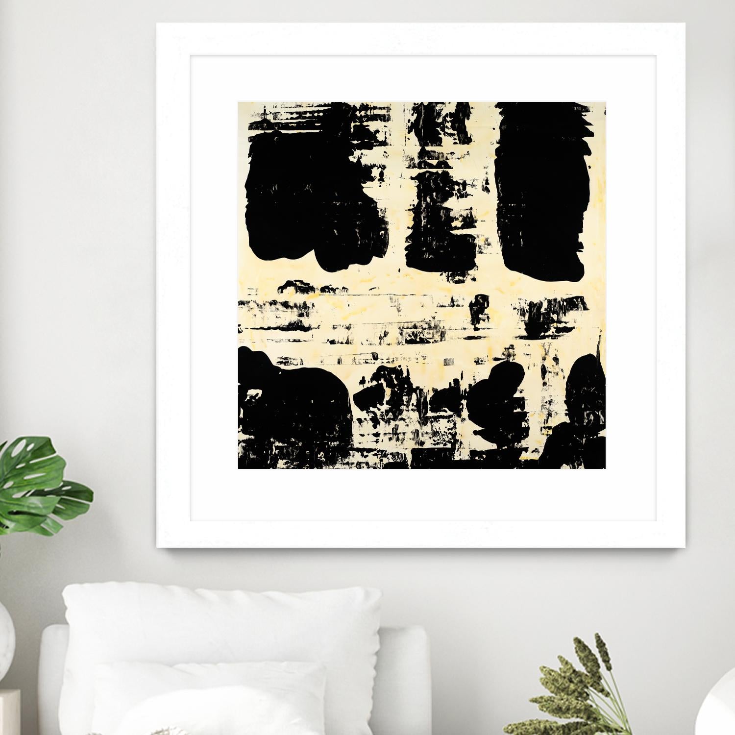 Canary Velocity by Jeff Iorillo on GIANT ART - black abstract