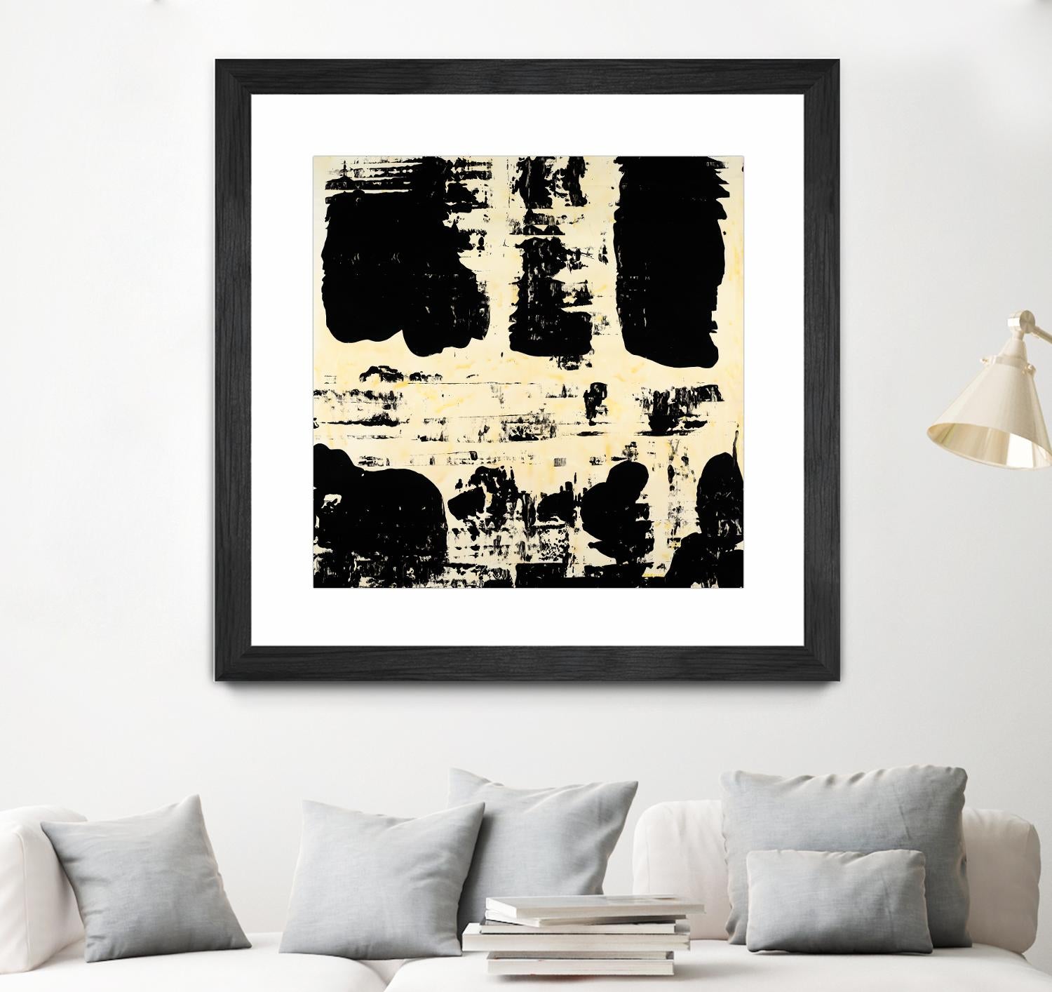 Canary Velocity by Jeff Iorillo on GIANT ART - black abstract