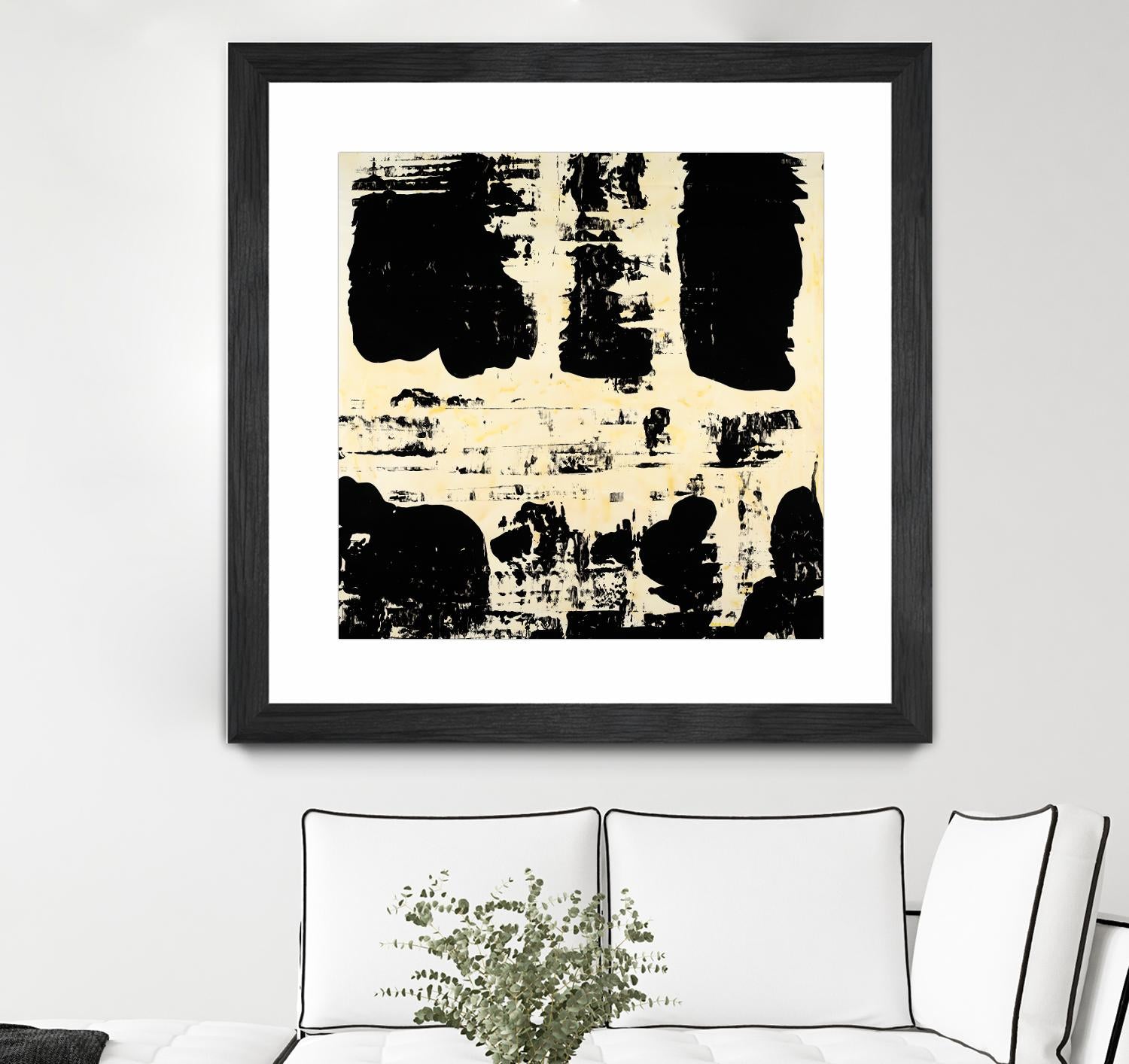 Canary Velocity by Jeff Iorillo on GIANT ART - black abstract