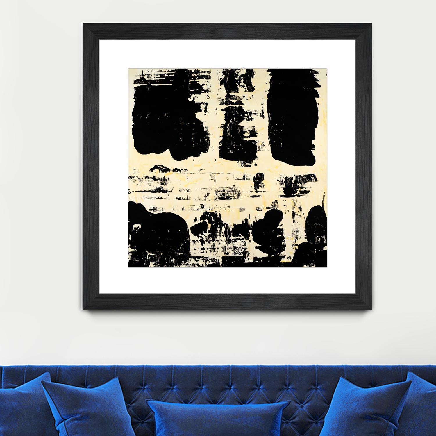 Canary Velocity by Jeff Iorillo on GIANT ART - black abstract